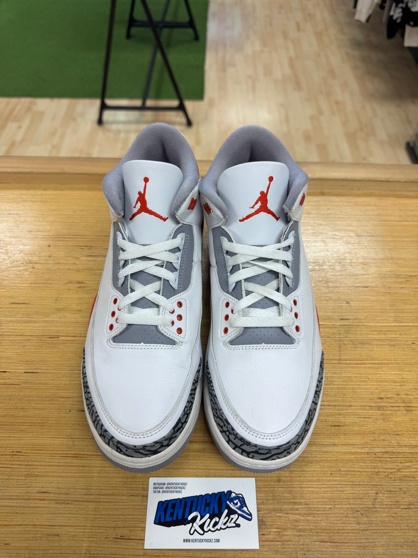 Jordan 3 Retro “Fire Red” 2022 (Sz 12)