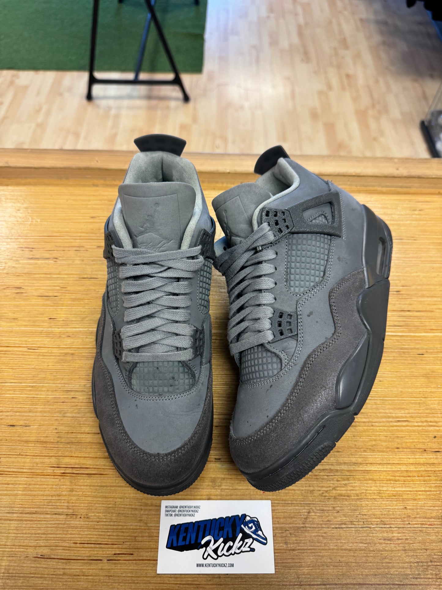 Jordan 4 Retro “Wet Cement” (Sz 8.5)