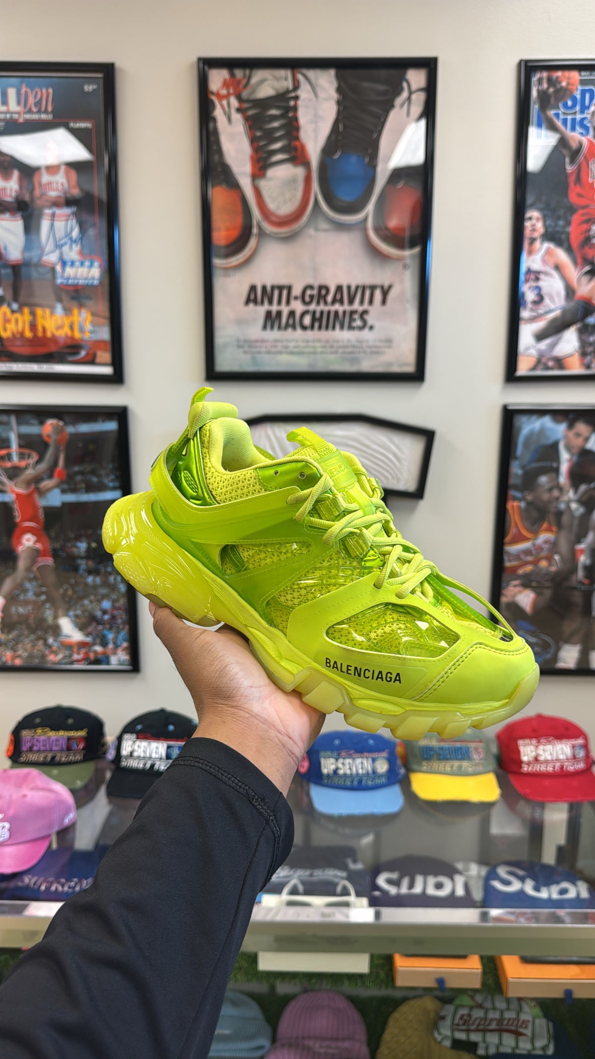 🅱️alenci Track “Neon Yellow” (Sz 41 EU/ 8 Men)