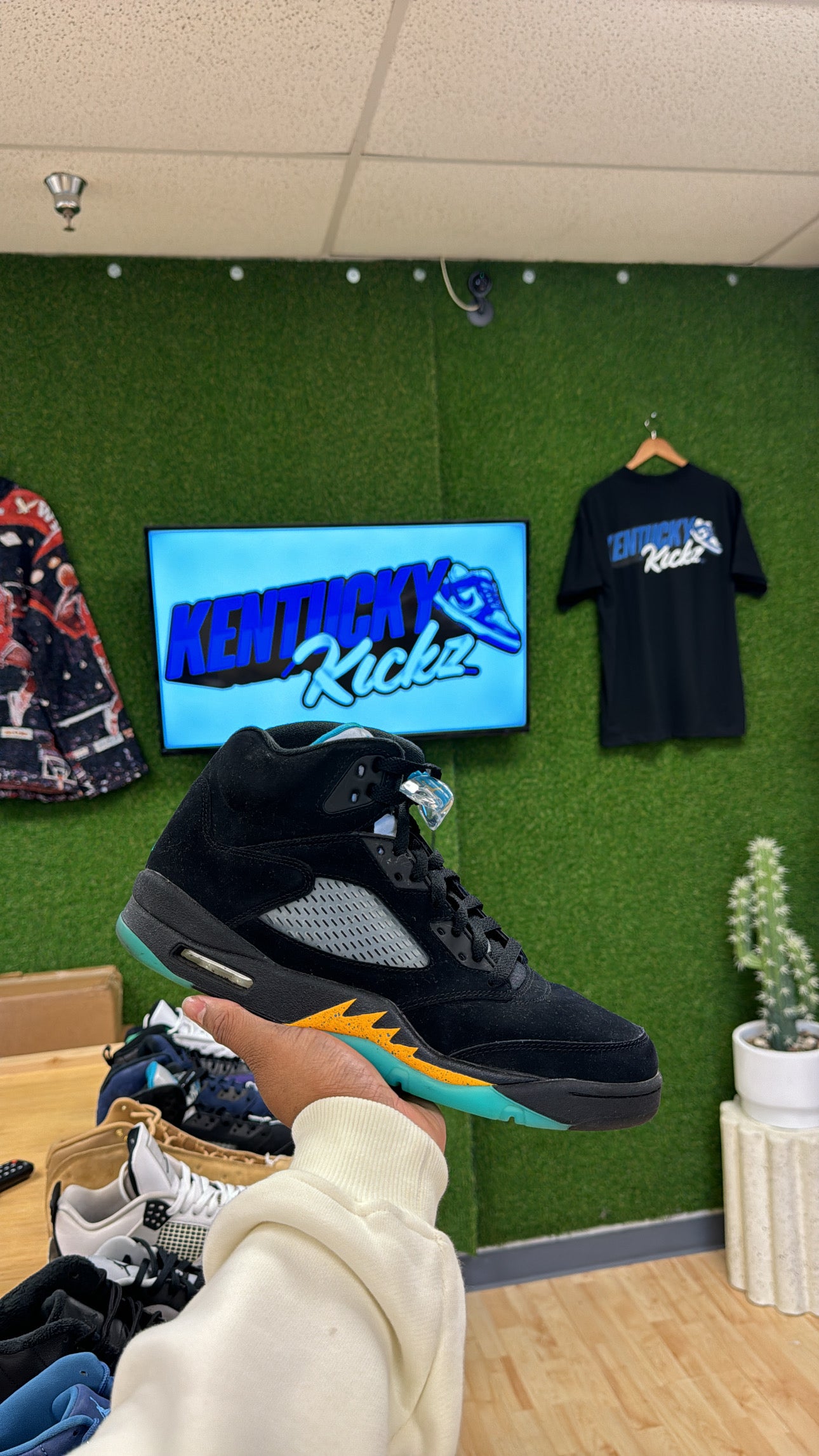 Jordan 5 Retro “Aqua” (Sz 11) (USED 1x)