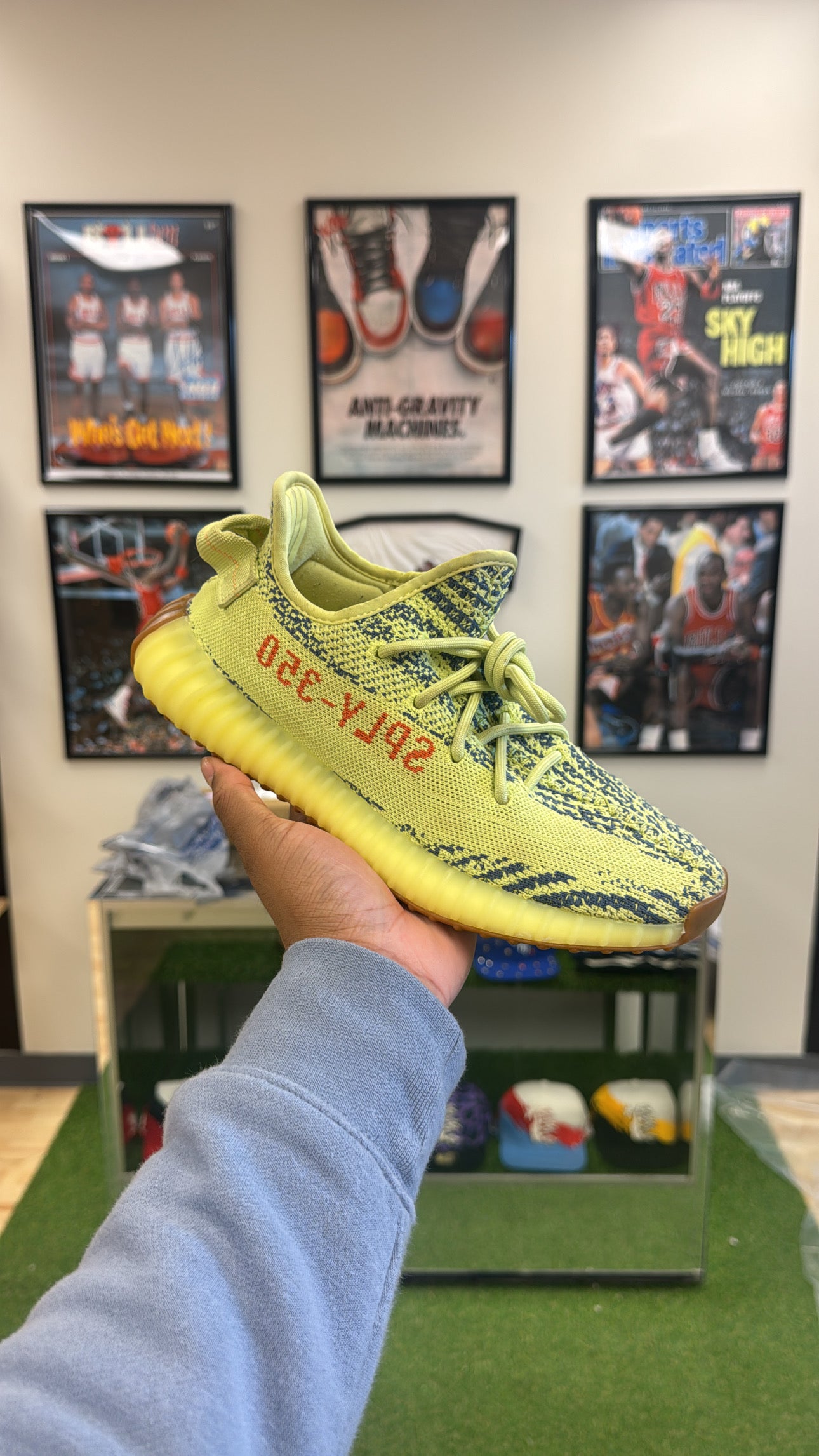 Yeezy 350 V2 “Semi Frozen Yellow” (Sz 7.5)