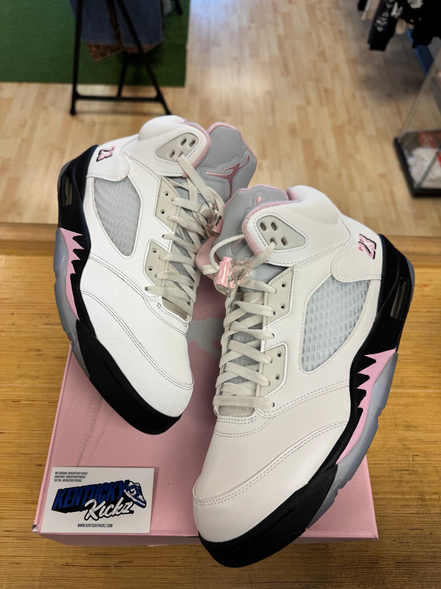 Jordan 5 Retro “Medium Soft Pink” (Sz 12.5)