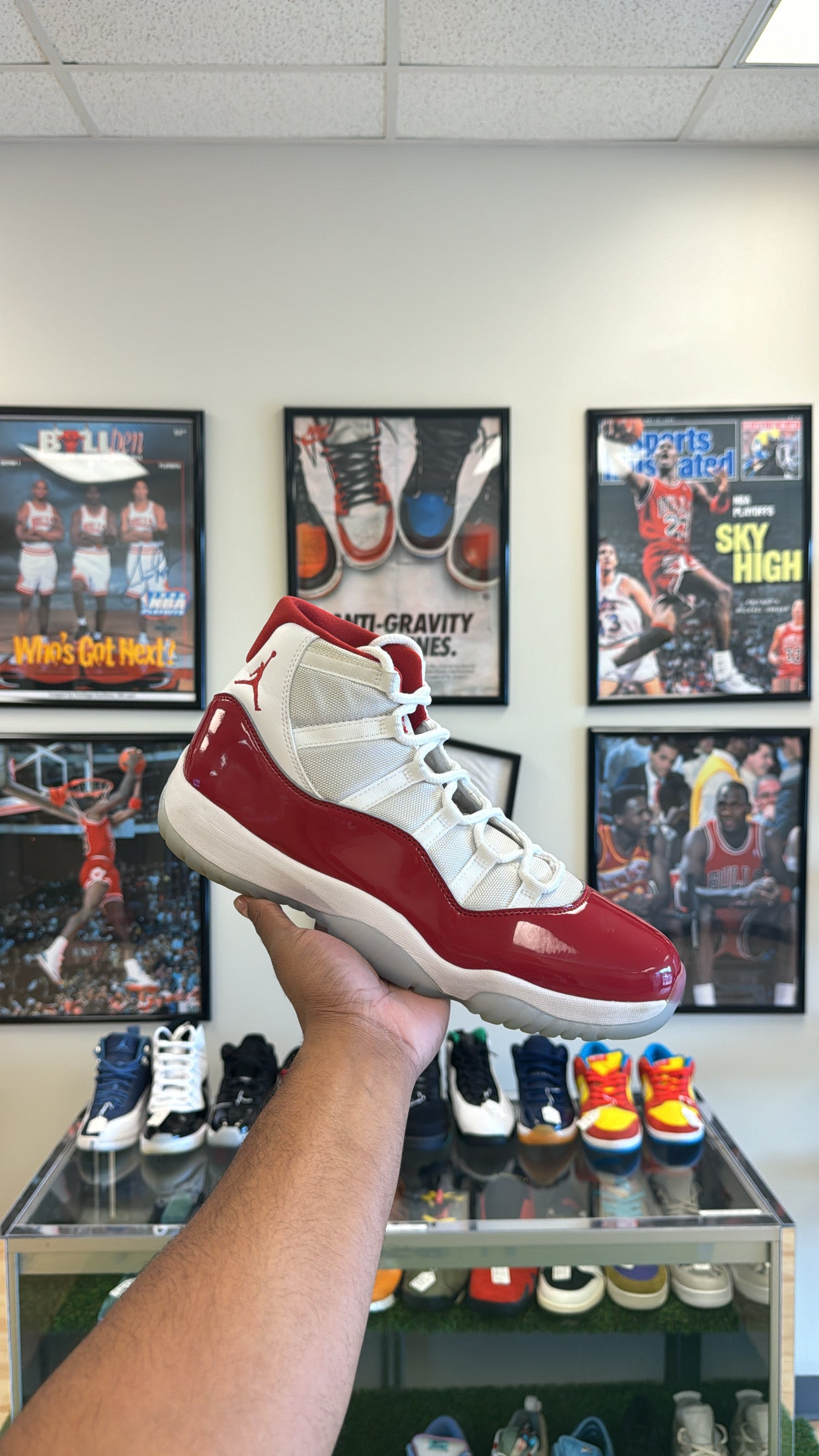 Jordan 11 Retro “Cherry” (Sz 13) (USED)