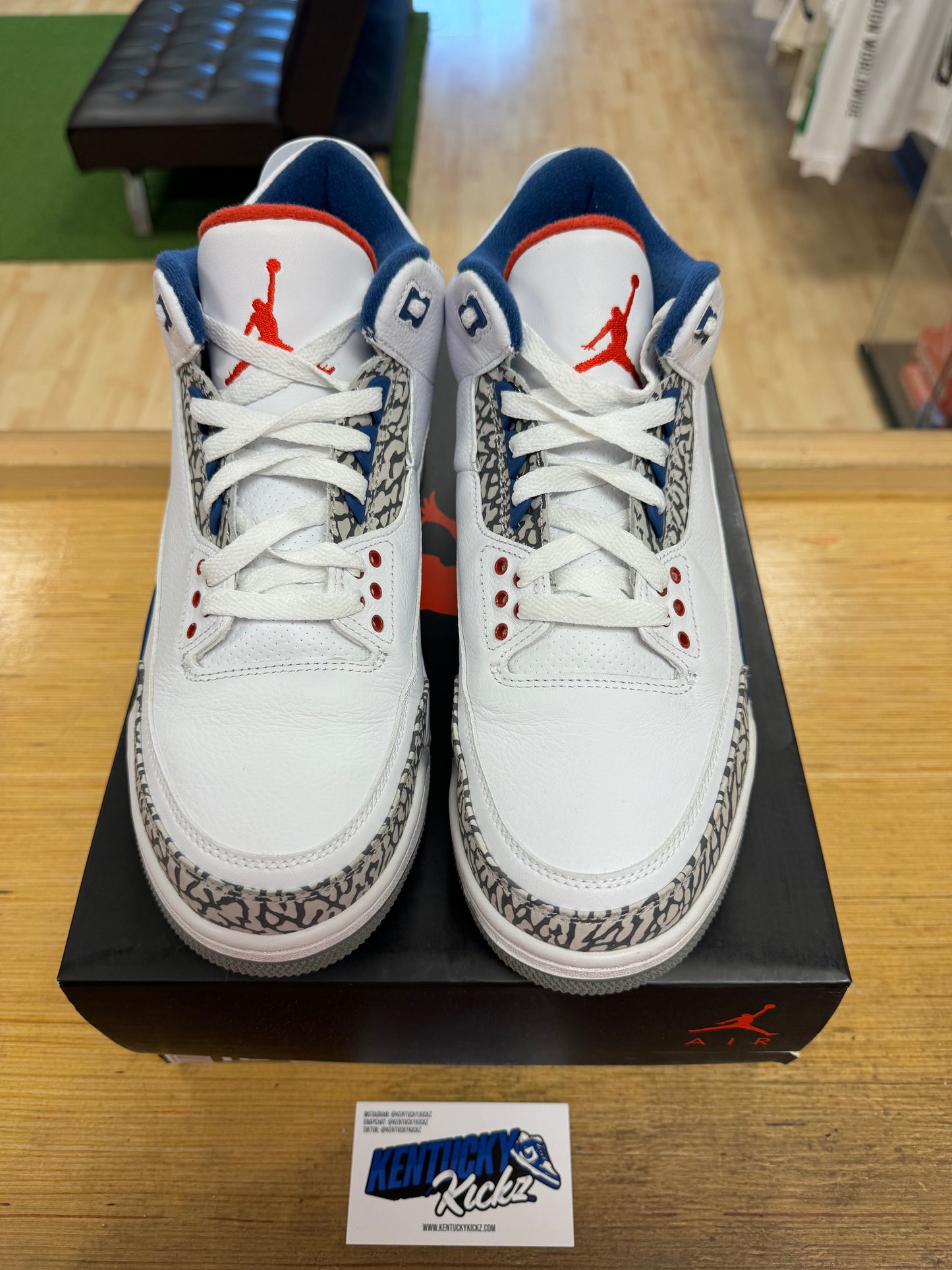 Jordan 3 Retro “True Blue” (Sz 10.5)