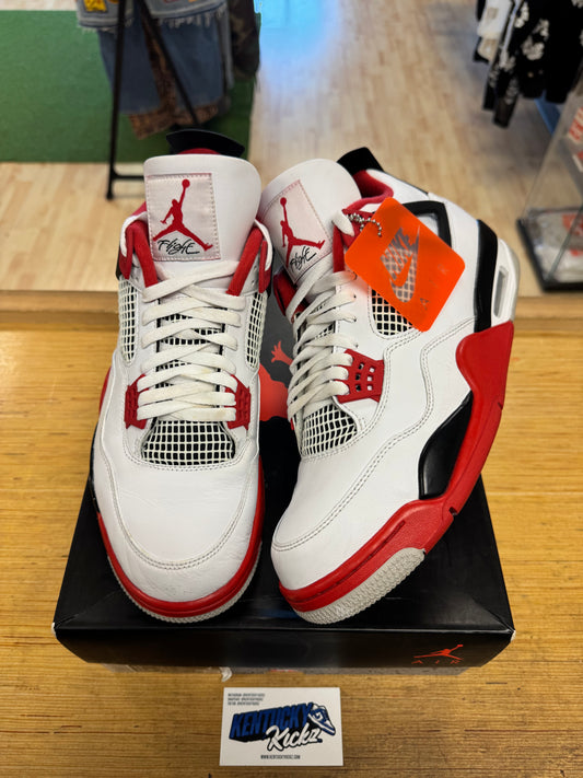 Jordan 4 Retro “Fire Red” (Sz 13)