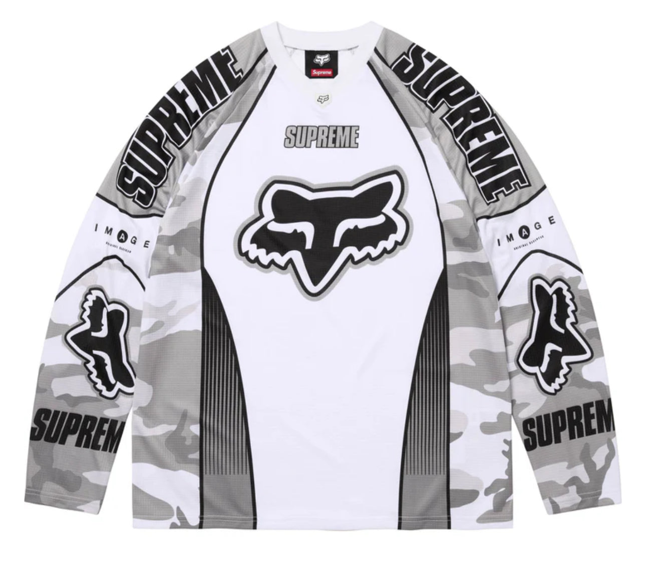 “Supreme” Fox Racing® DMX Jersey (White)
