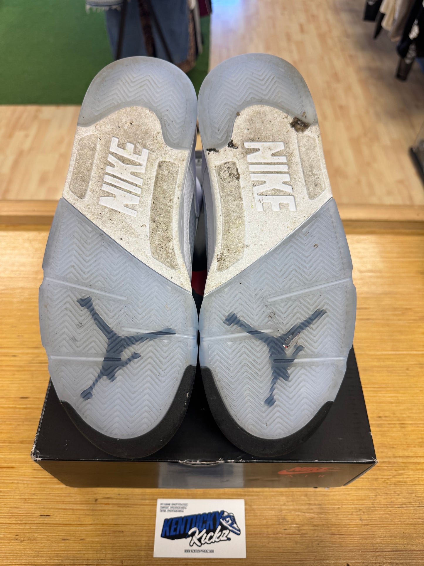 Jordan 5 Retro “White Metallic” 2026 (Sz 10.5)