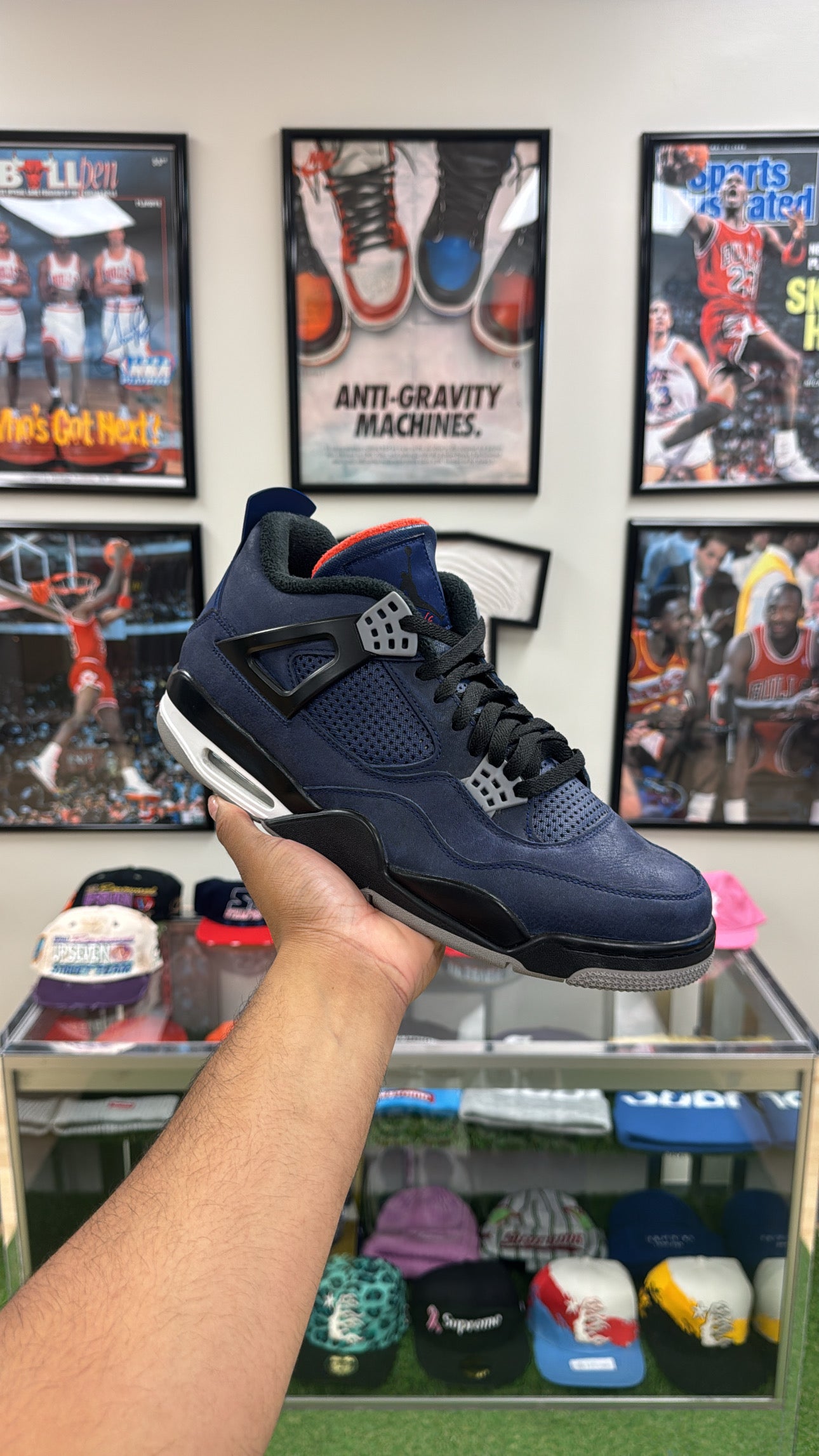 Jordan 4 Retro “Winterized Loyal Blue” (Sz 12)