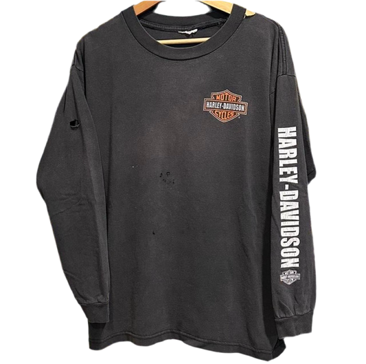 Vintage 90s Harley-Davidson Long Sleeve Tee