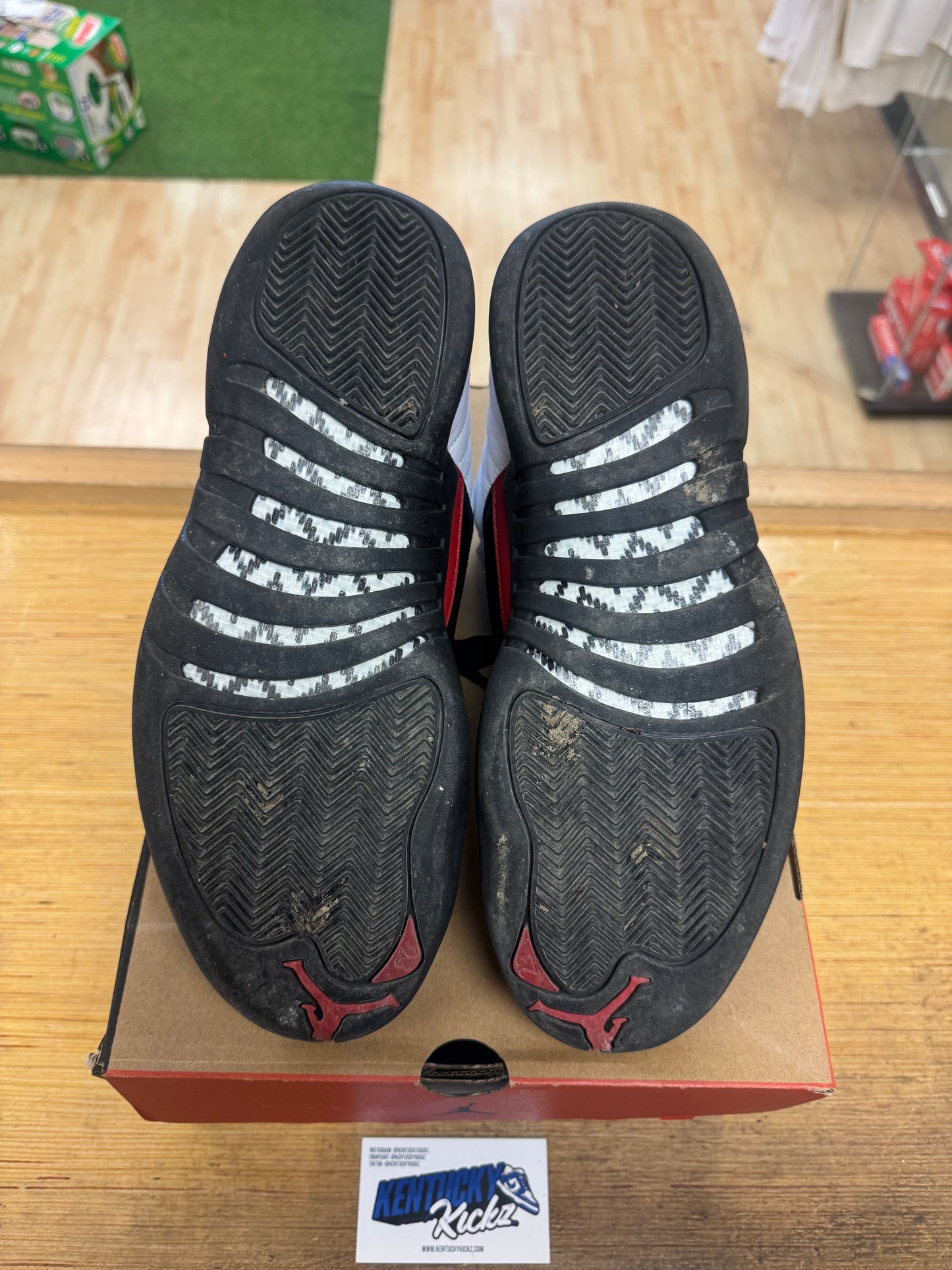 Jordan 12 Retro “Taxi Flip” (Sz 10.5)