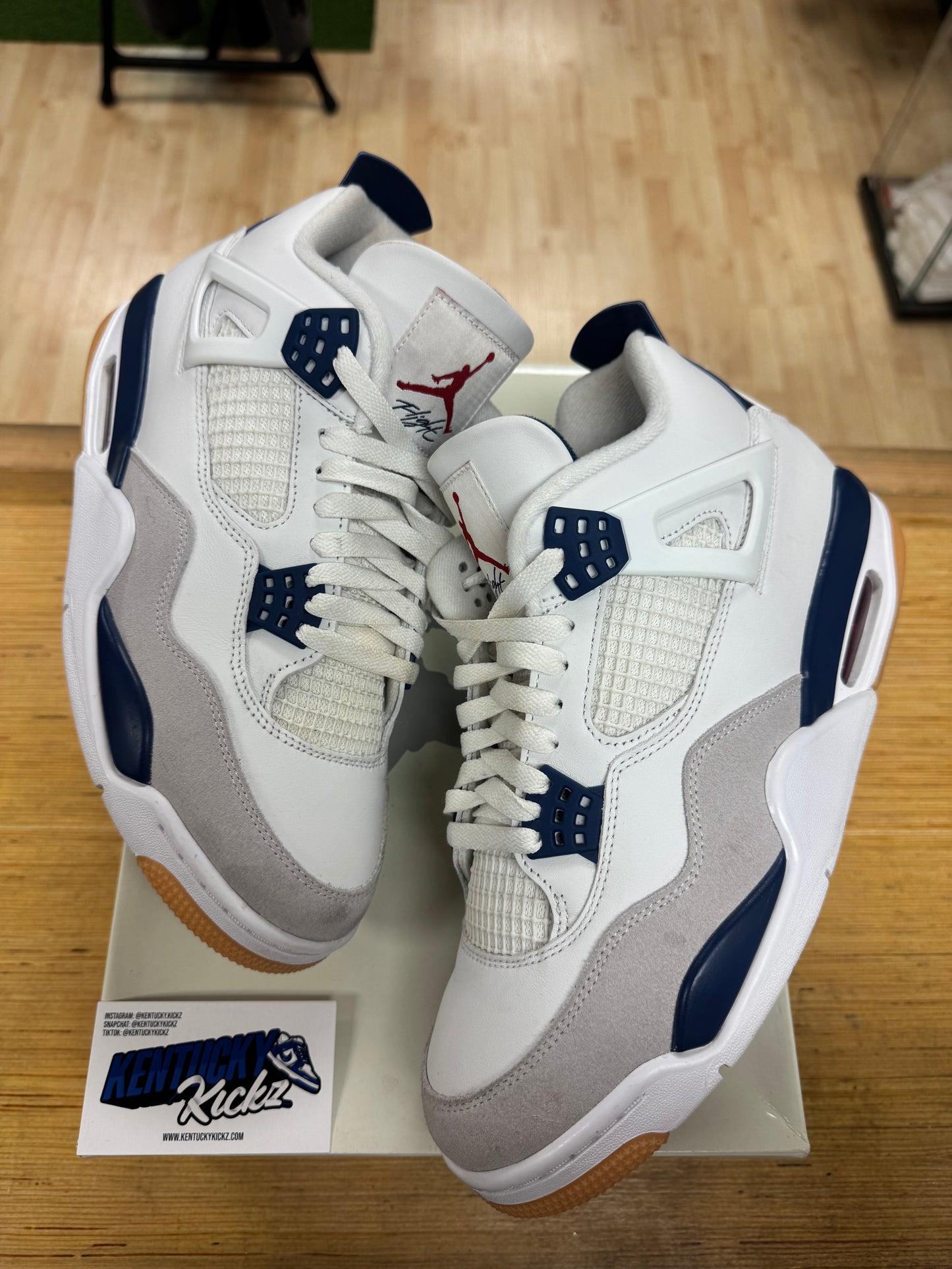Jordan 4 Retro SB “Navy” (Sz 10)