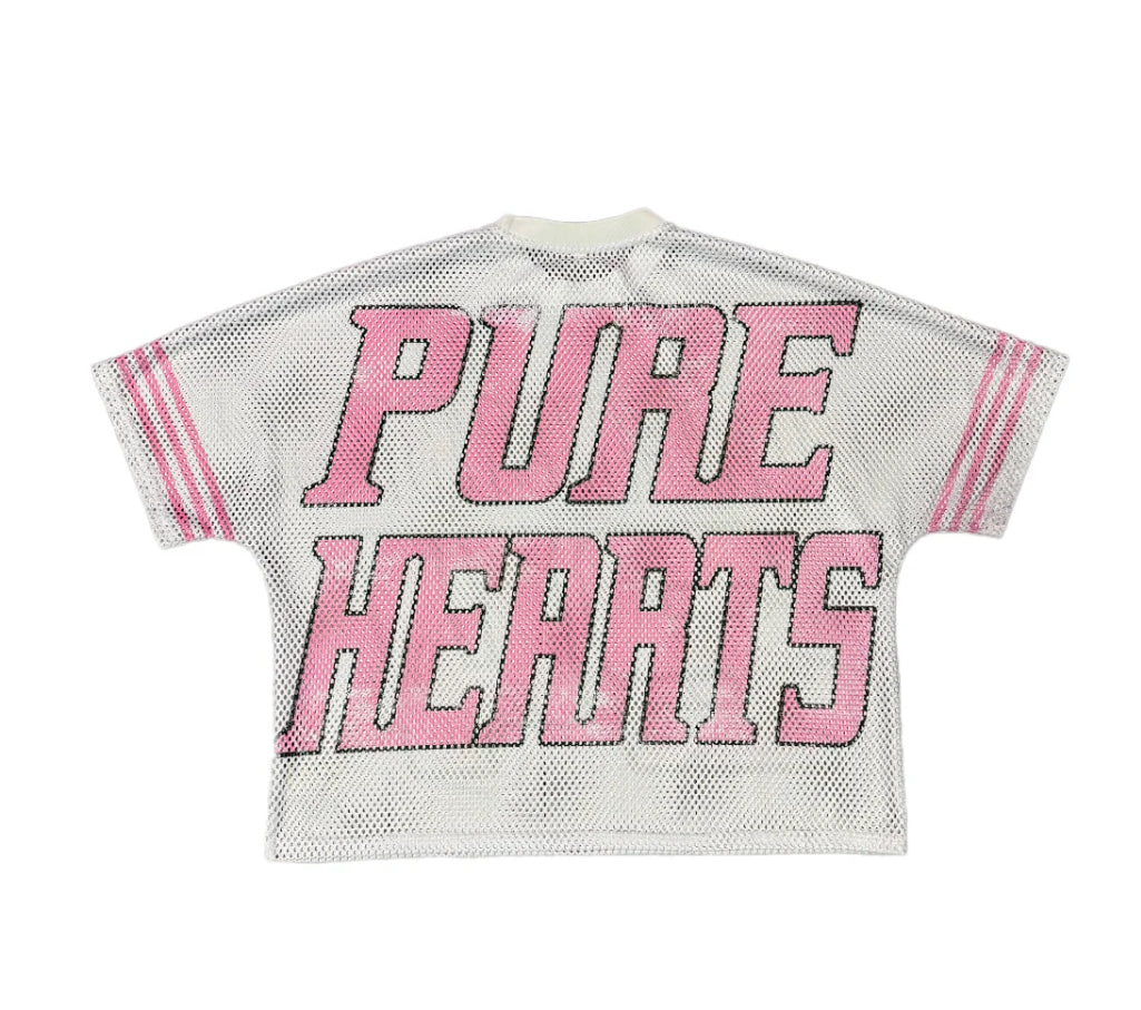 PASTEL PINK MESH JERSEY