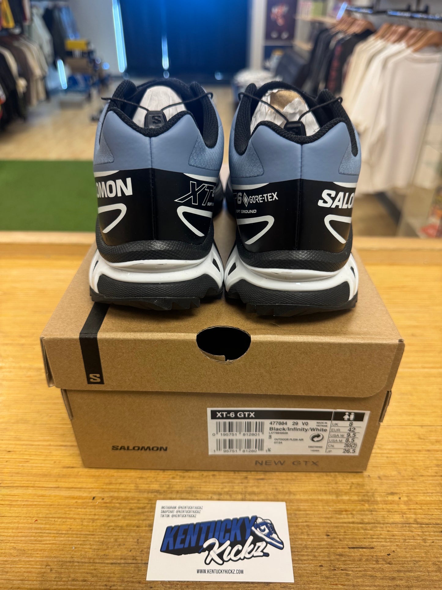 Salomon XT-6 GTX “Black Infinity” (Sz 8.5)