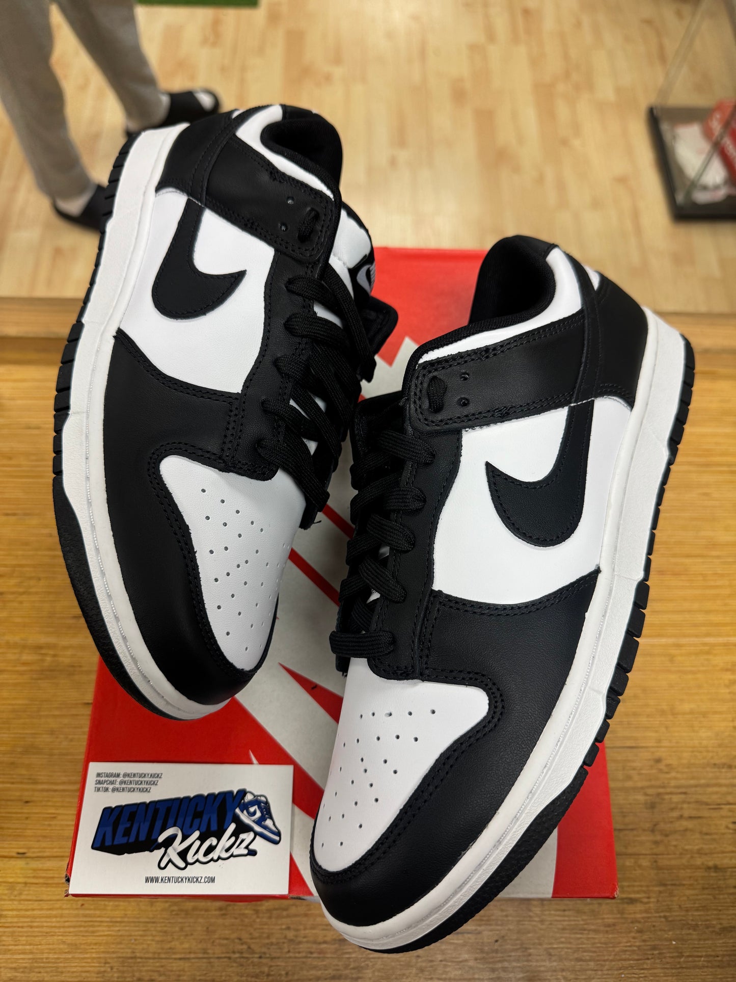 Dunk Low “Panda” (Sz 10.5)