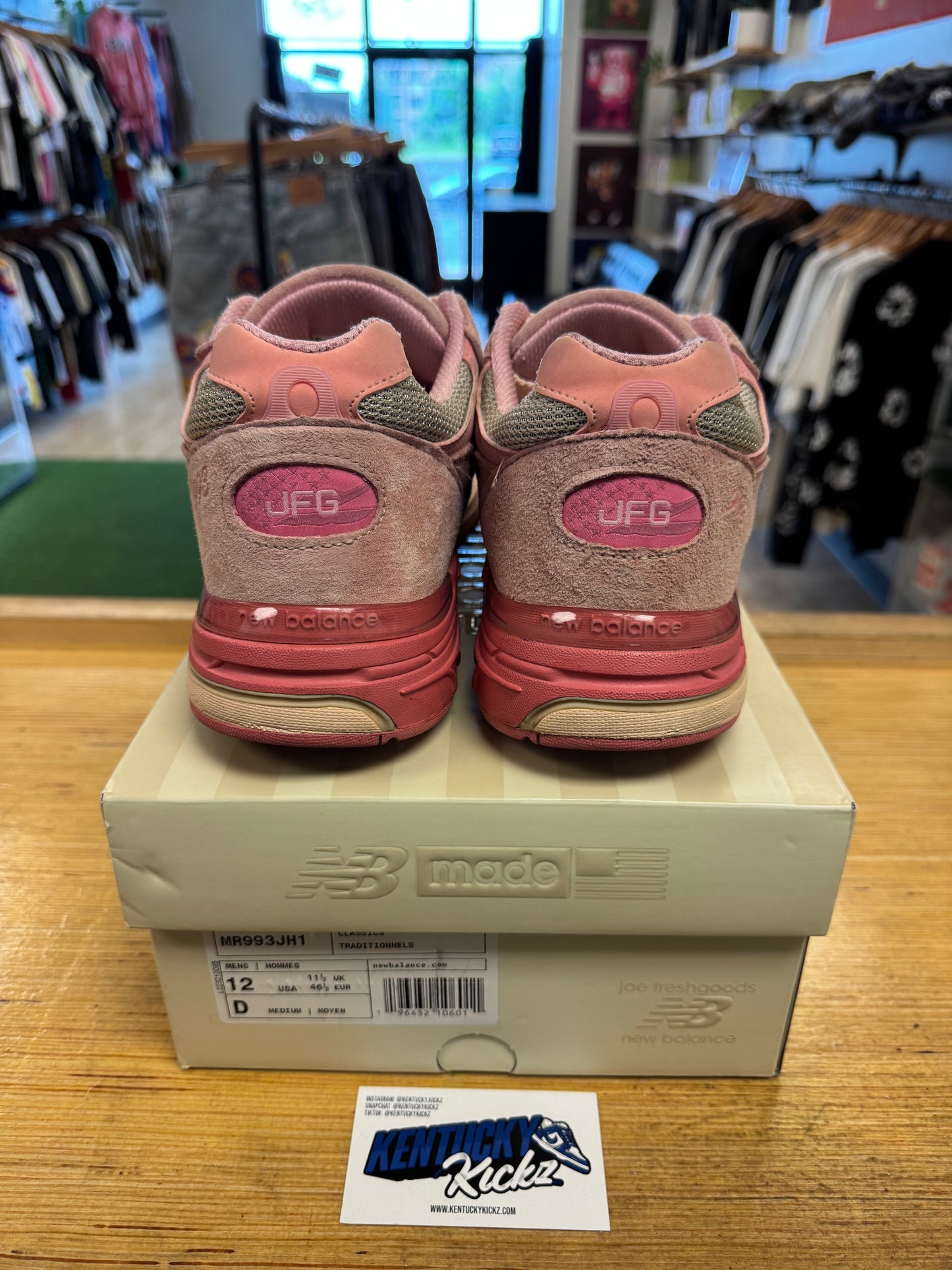 New Balance 993 “Joe Freshgoods Performance Art Powder Pink”