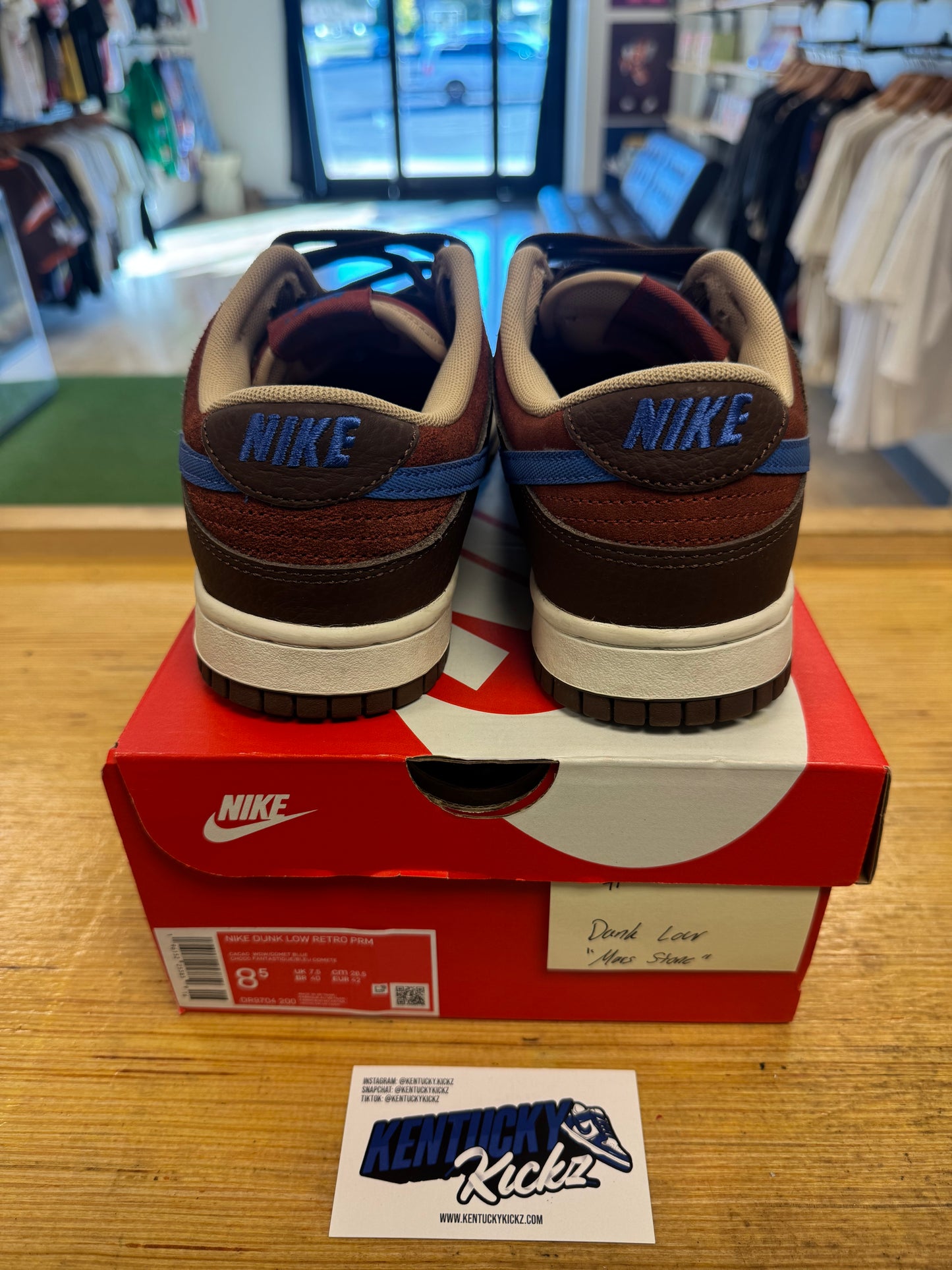 Dunk Low “Mars Stone” (Sz 8.5)