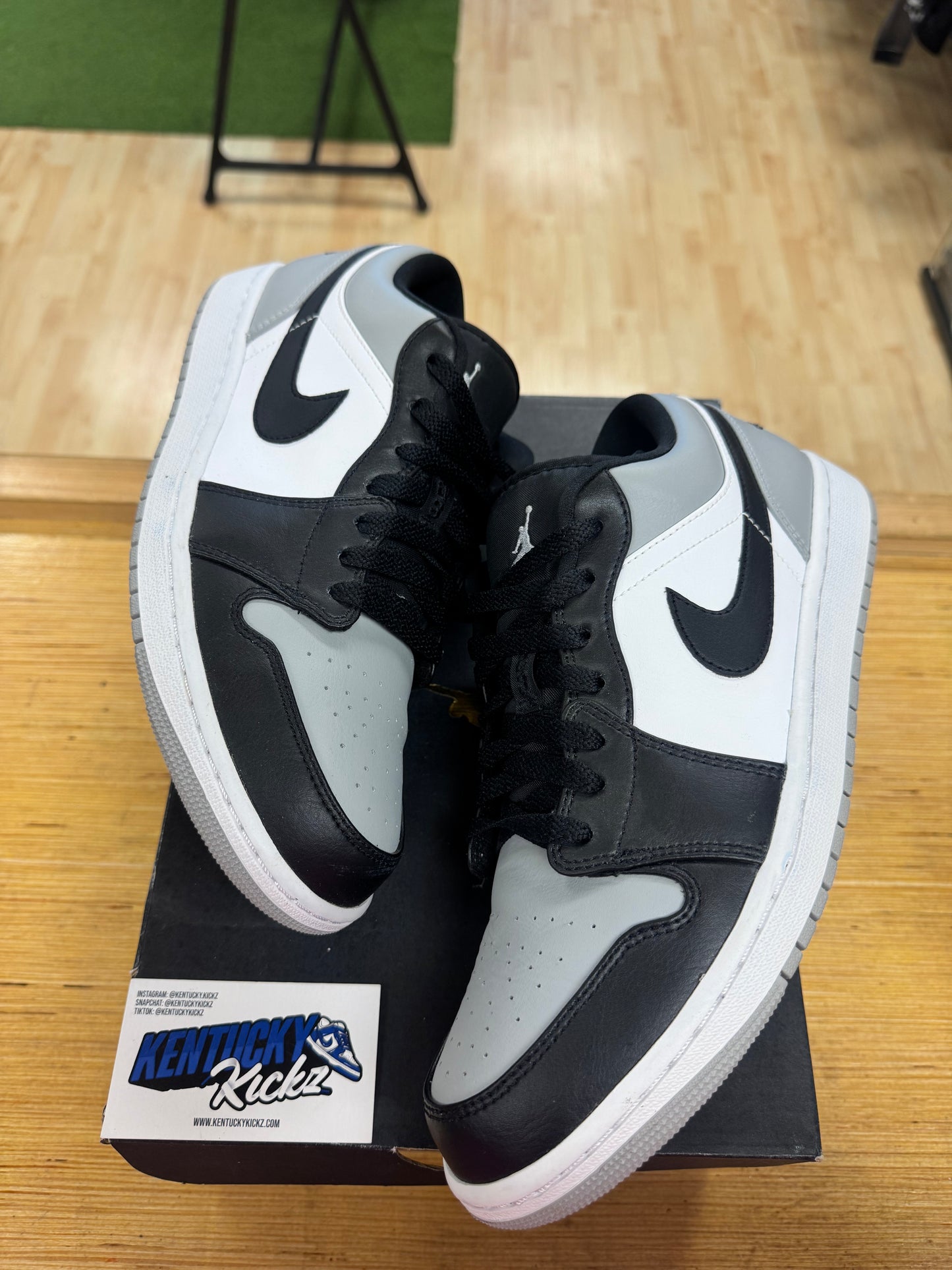 Jordan 1 Low “Shadow Toe” (Sz 10.5)