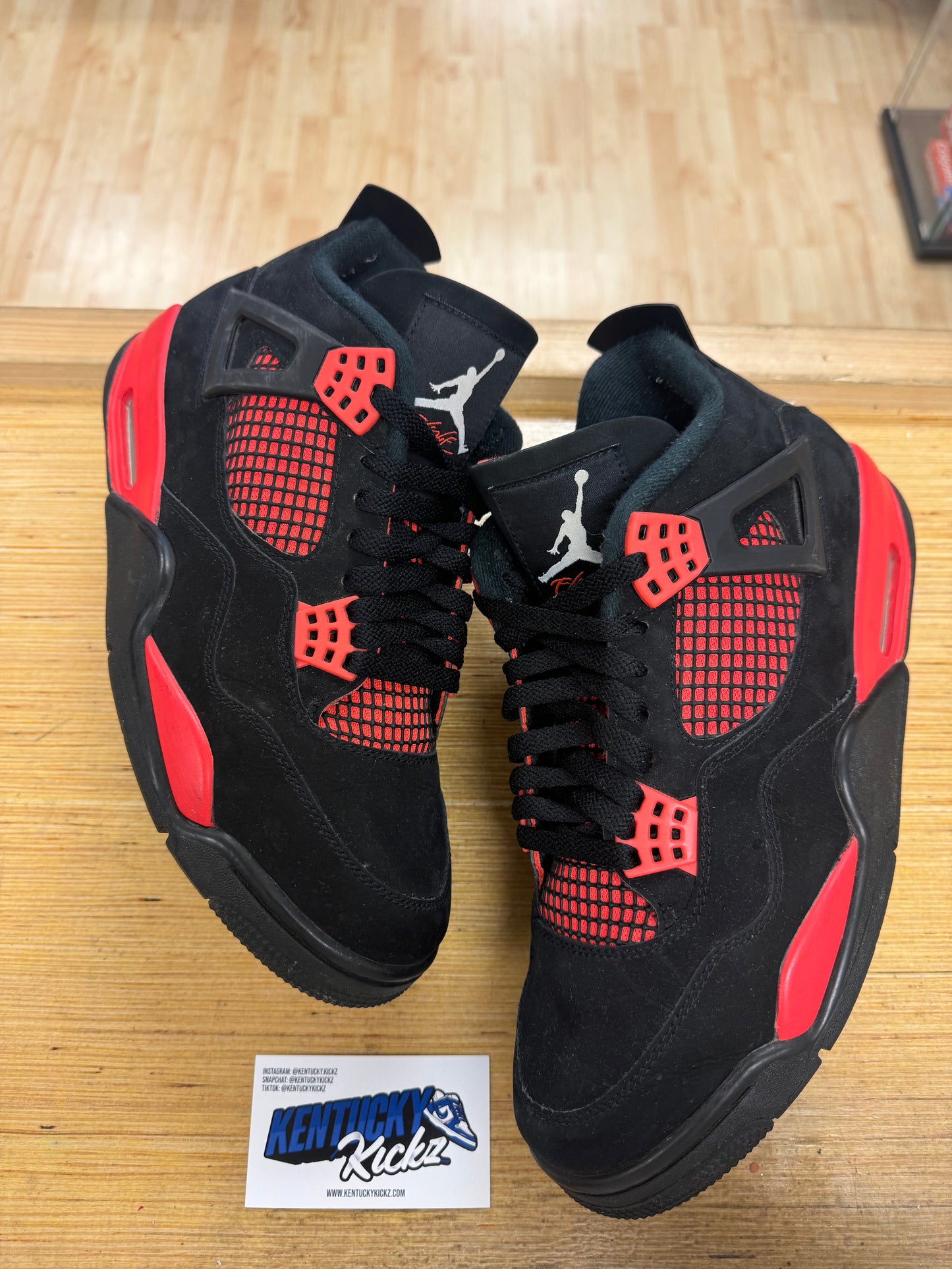 Jordan 4 Retro “Red Thunder” (Sz 10.5)