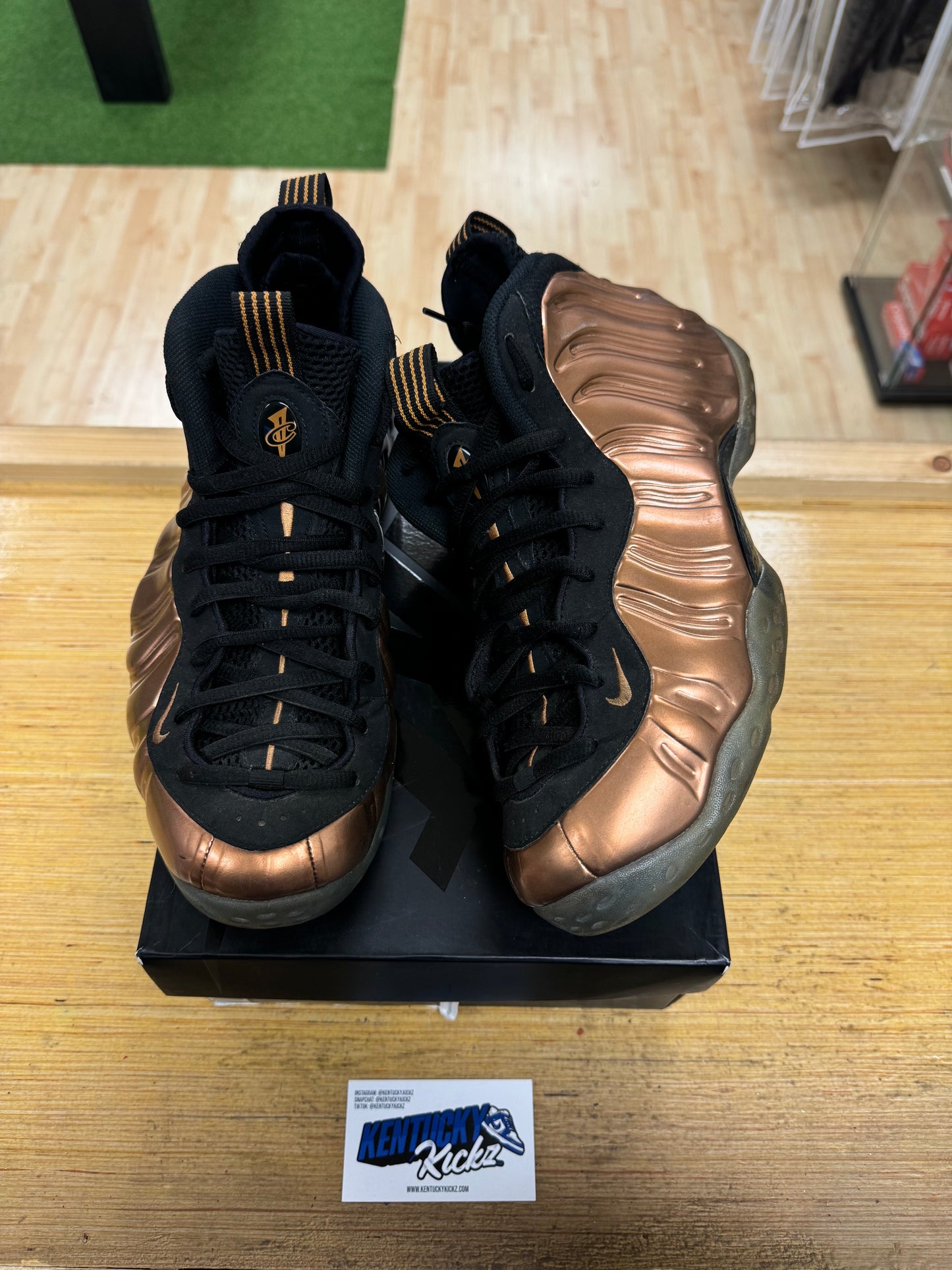 Air Foamposite One “Copper” 2017 (Sz 10.5) (USED)