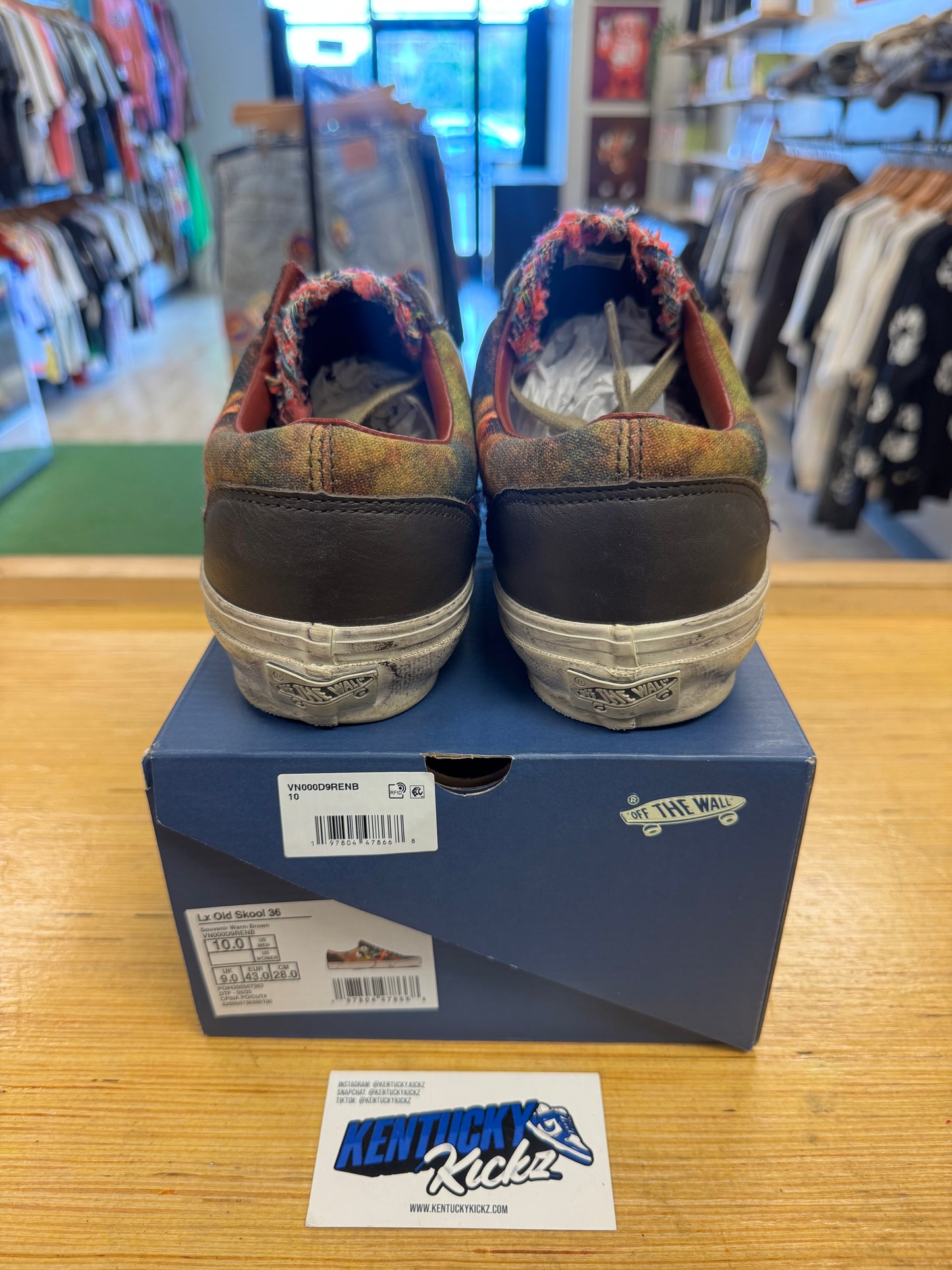 Vans Old Skool 36 Lx “Souvenir Warm Brown” (Sz 10)
