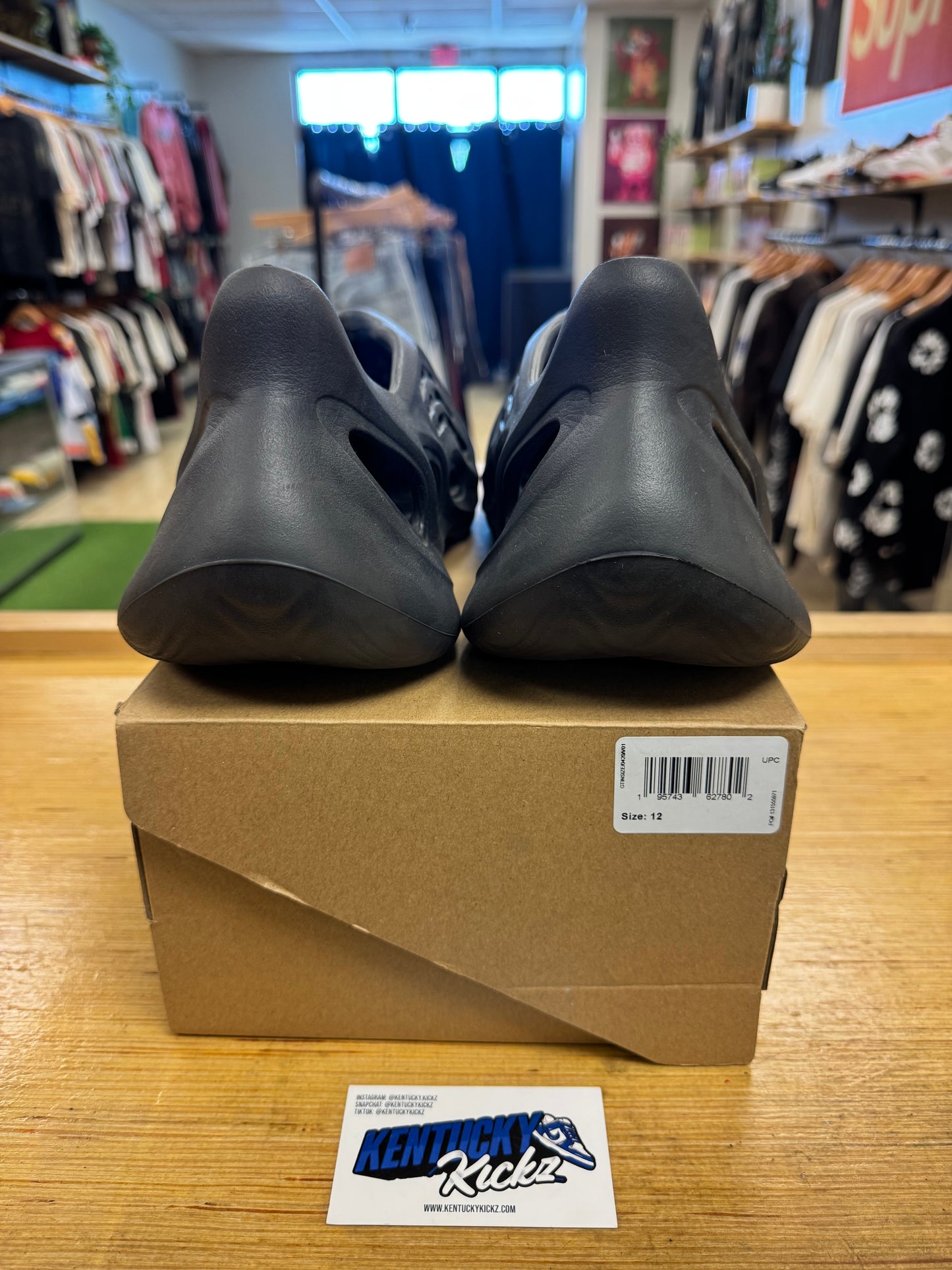 Yeezy Foam RNR “Onyx” (Sz 12)