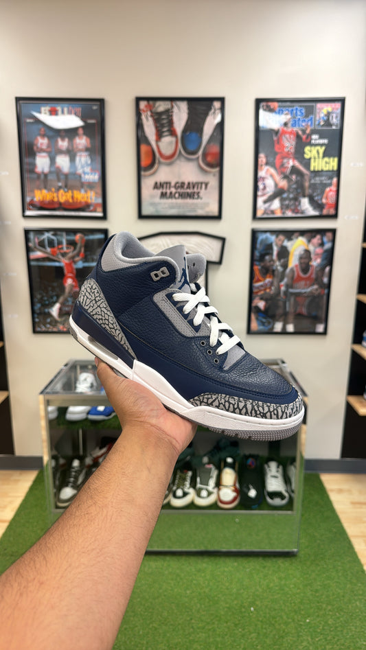 Jordan 3 Retro “Georgetown” (Sz 9.5)