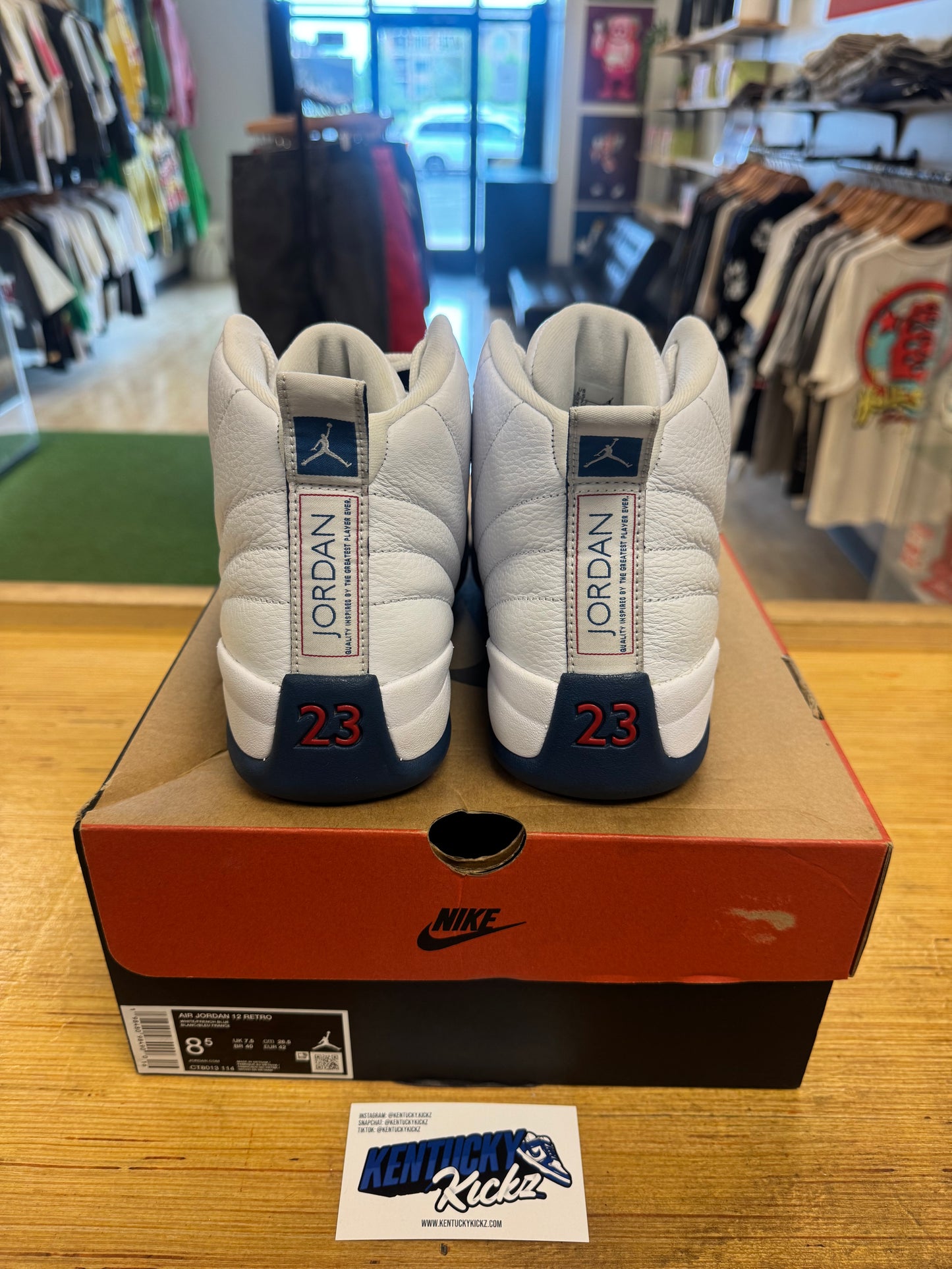 Jordan 12 Retro “French Blue” 2025 (Sz 8.5)
