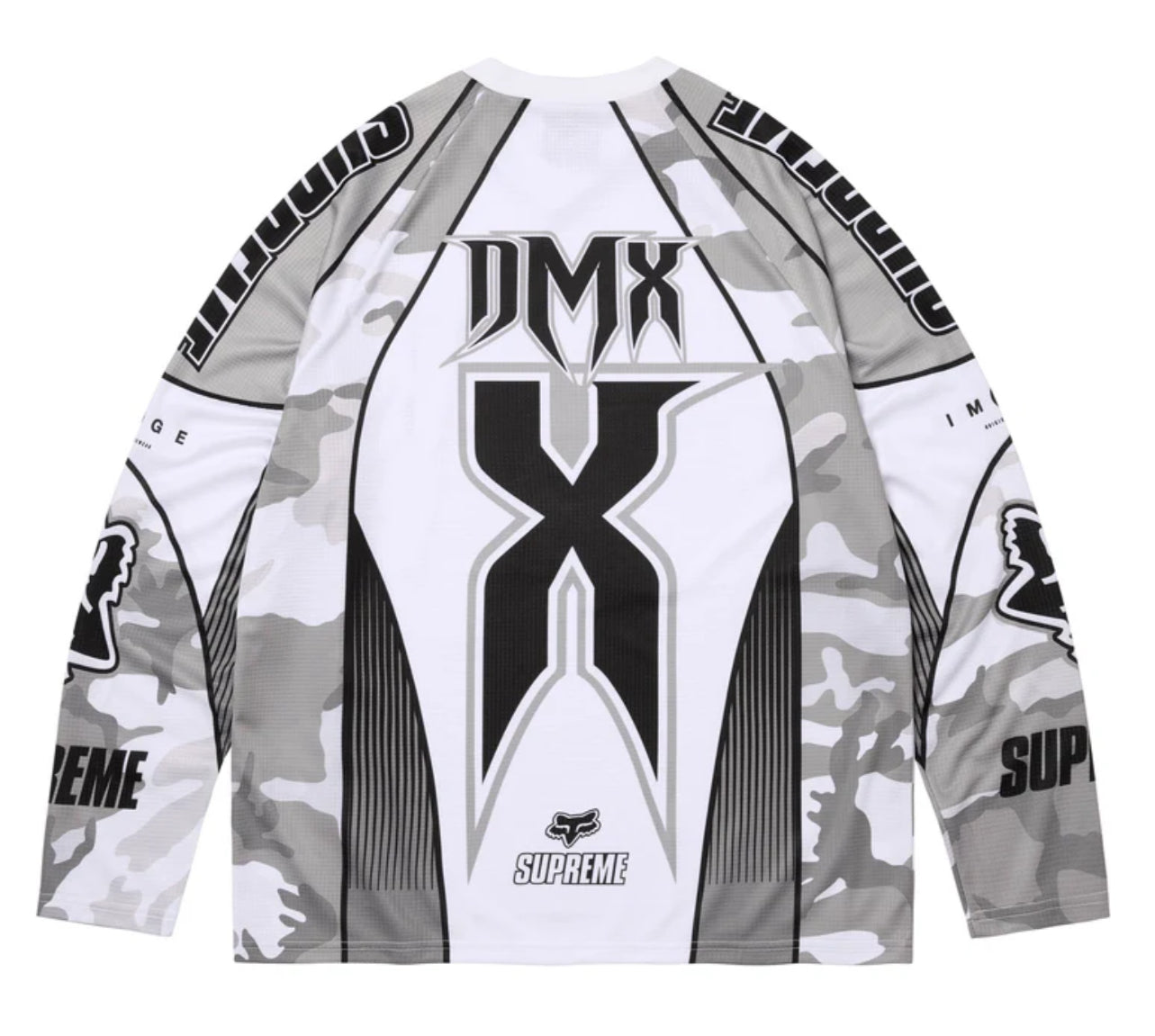 “Supreme” Fox Racing® DMX Jersey (White)