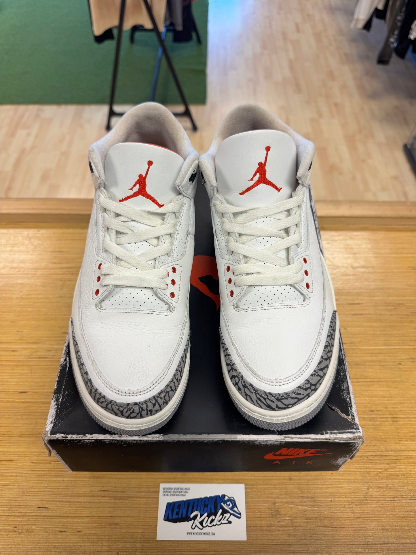 Jordan 3 Retro “White Cement Reimagined” (Sz 11)