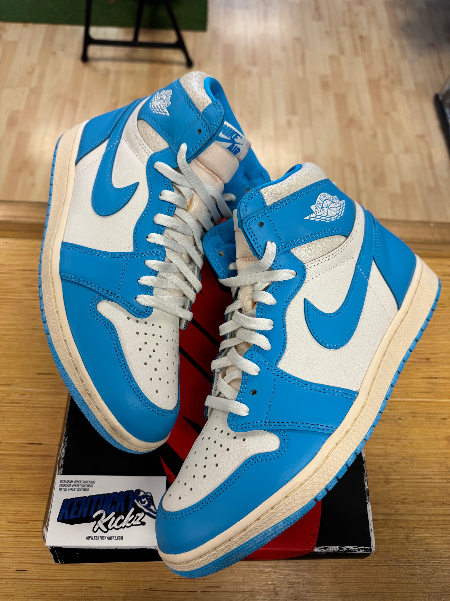 Jordan 1 Retro High OG “UNC Reimagined” (Sz 12.5)