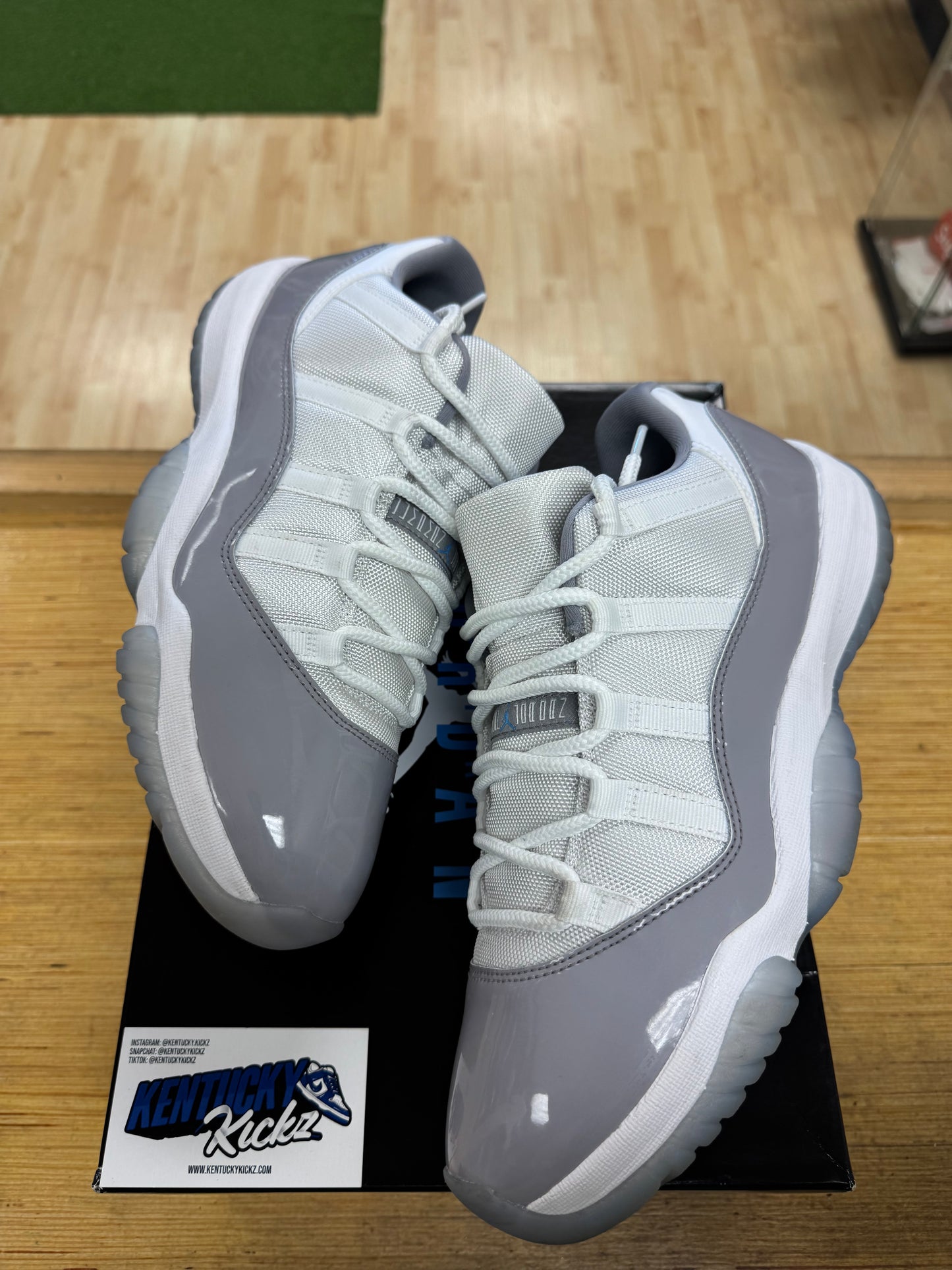 Jordan 11 Low “Cement Grey” (Sz 10.5)