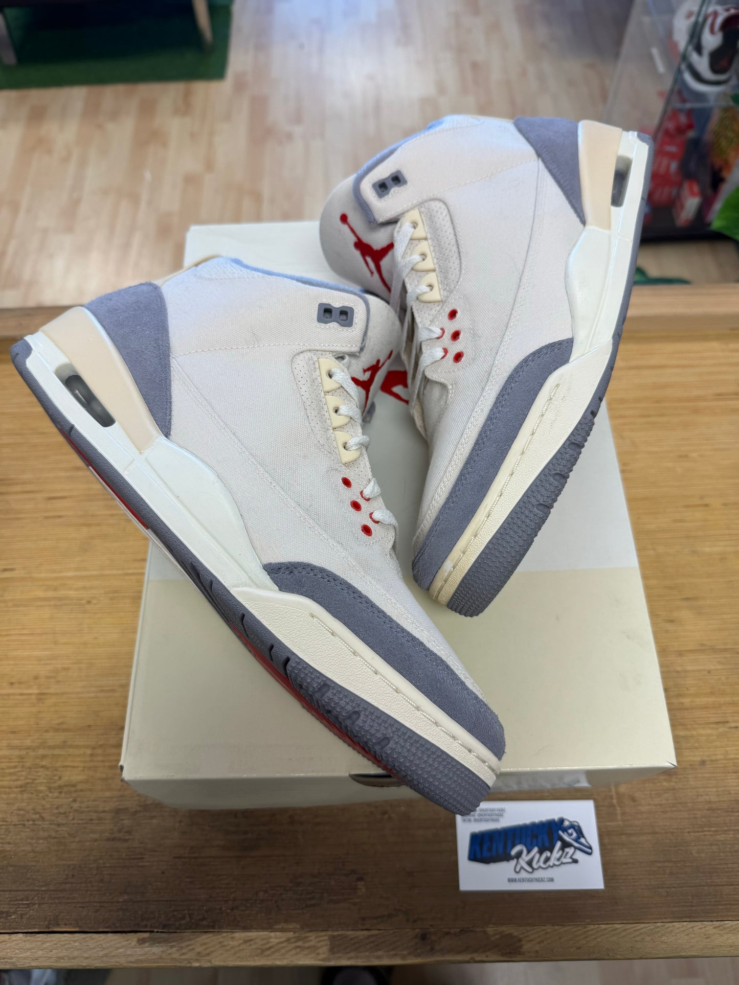 Jordan 3 Retro “Muslin” (Sz 13)