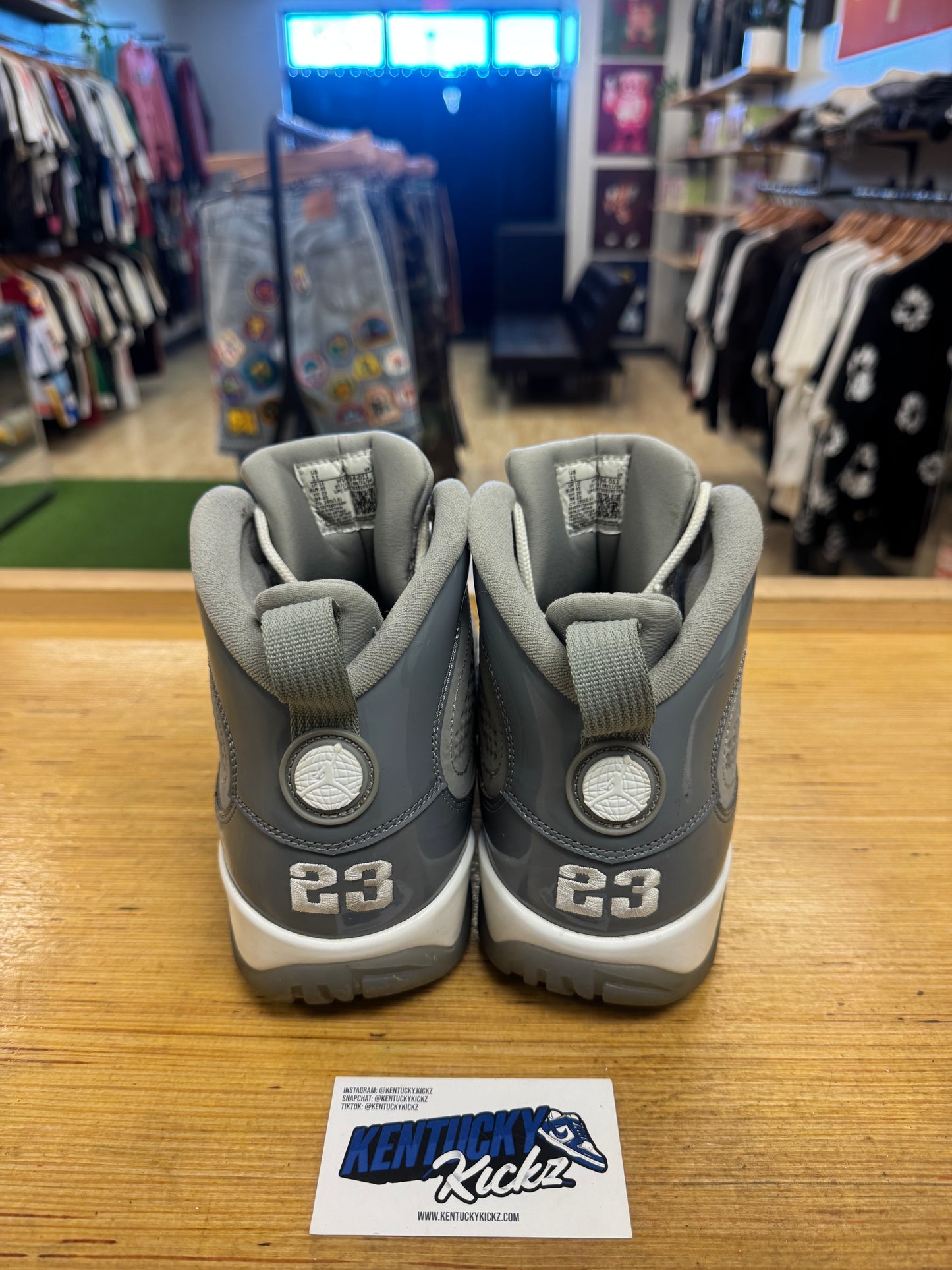 Jordan 9 Retro “Cool Grey” 2025 (Sz 11)