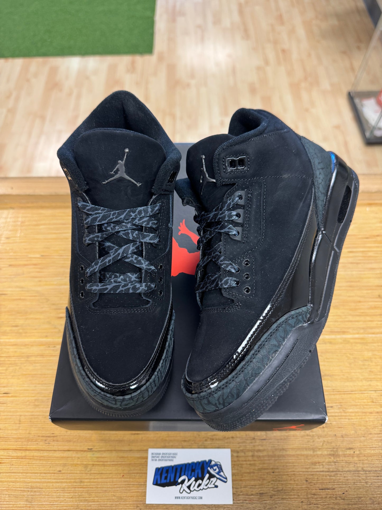 Jordan 3 Retro “Black Cat” (Sz 7Y)