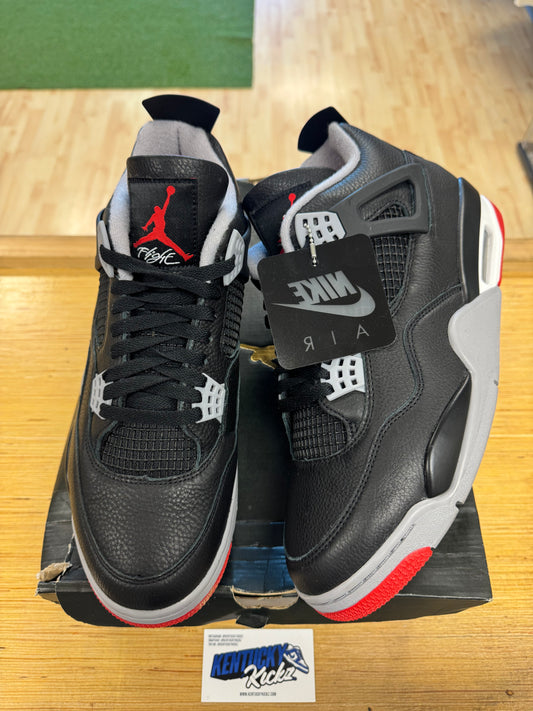 Jordan 4 Retro “Bred Reimagined” (Sz 12)