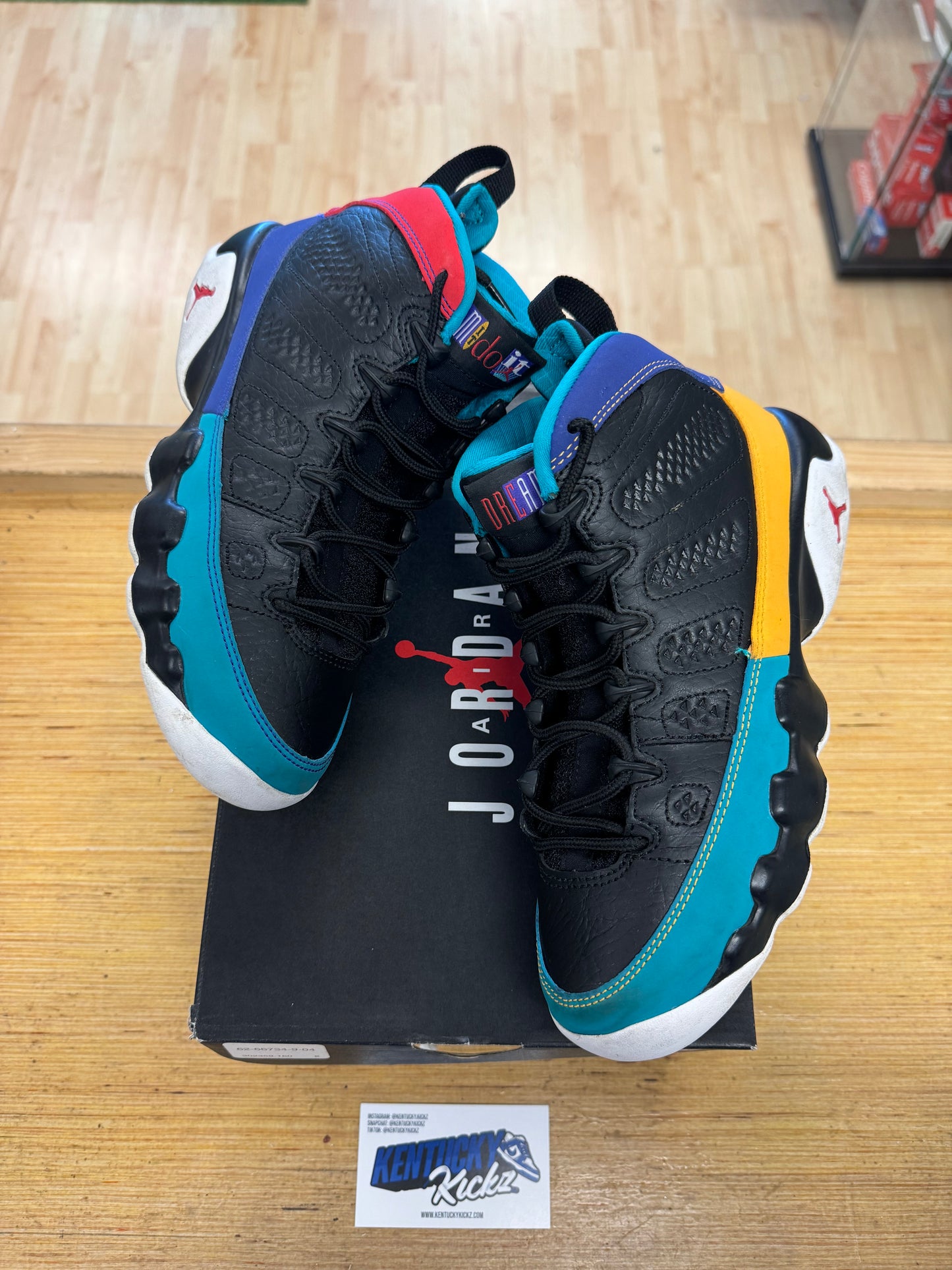 Jordan 9 Retro “Dream it Do it” (Sz 5.5Y) (USED)