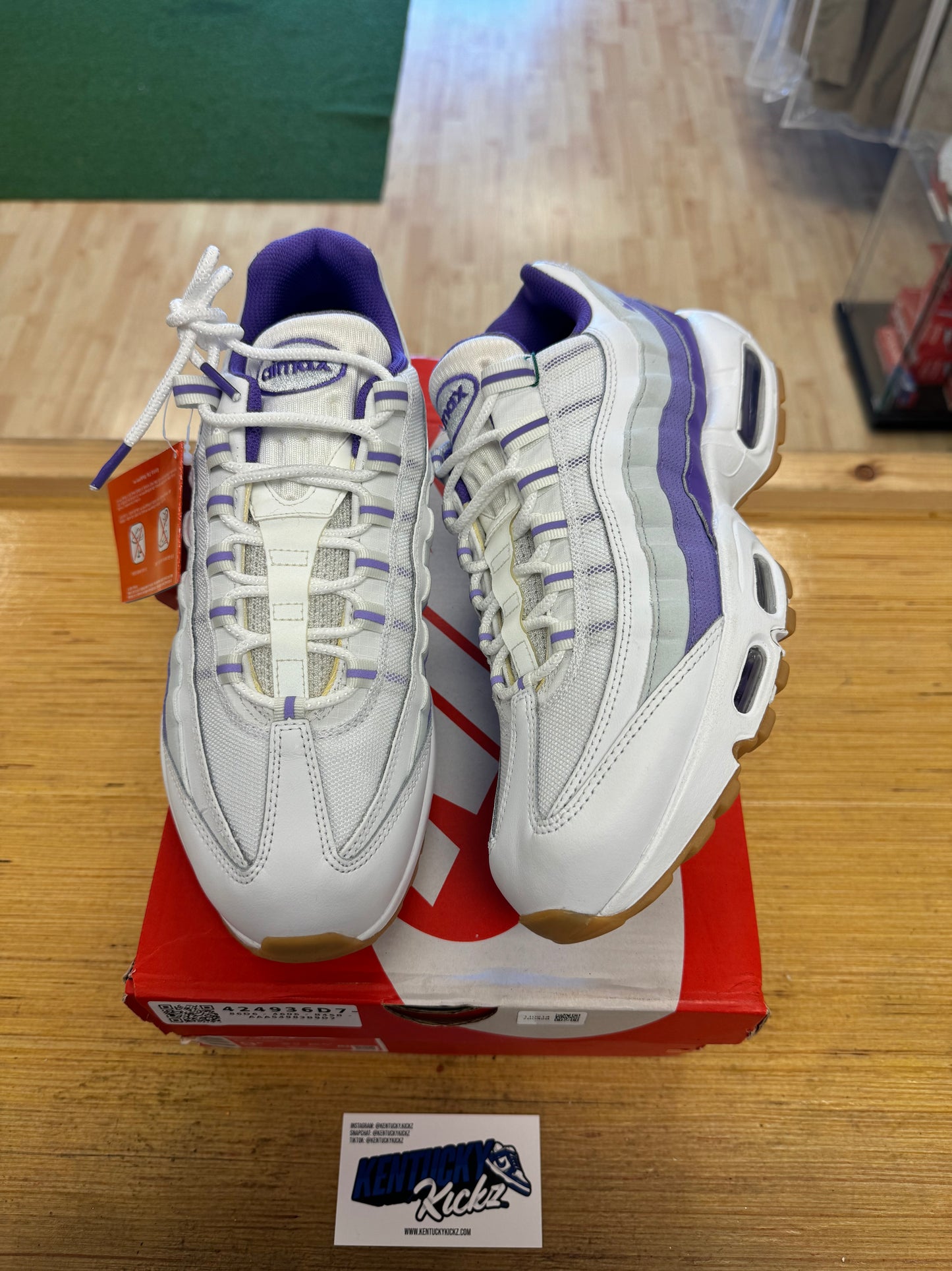 Air Max 95 “White Space Purple Gum”