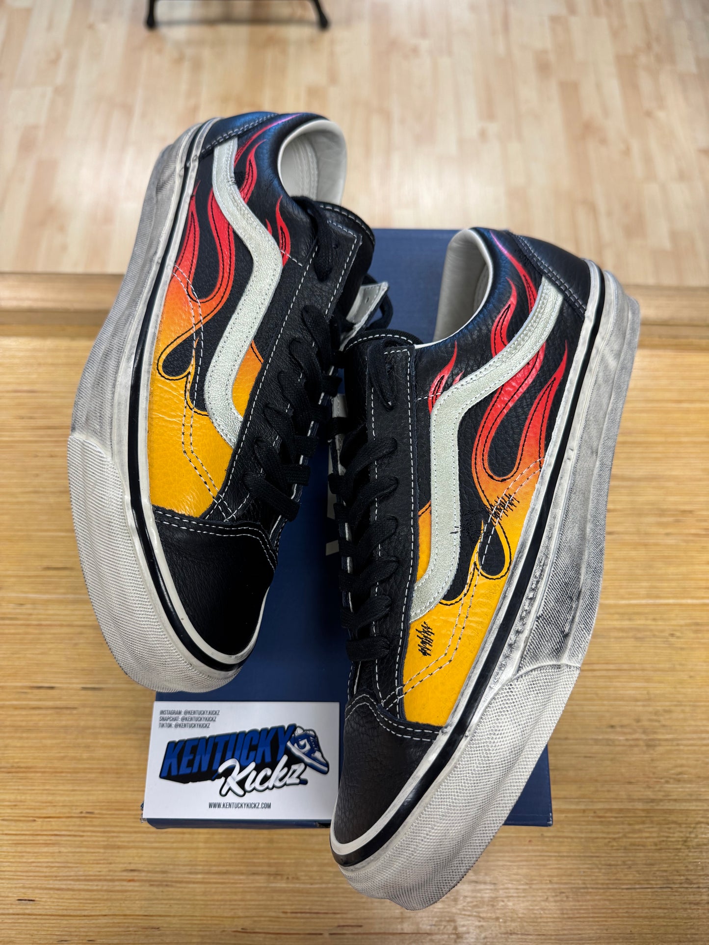 Vans LX Old Skool “Archive Flame Black” (Sz 11.5)