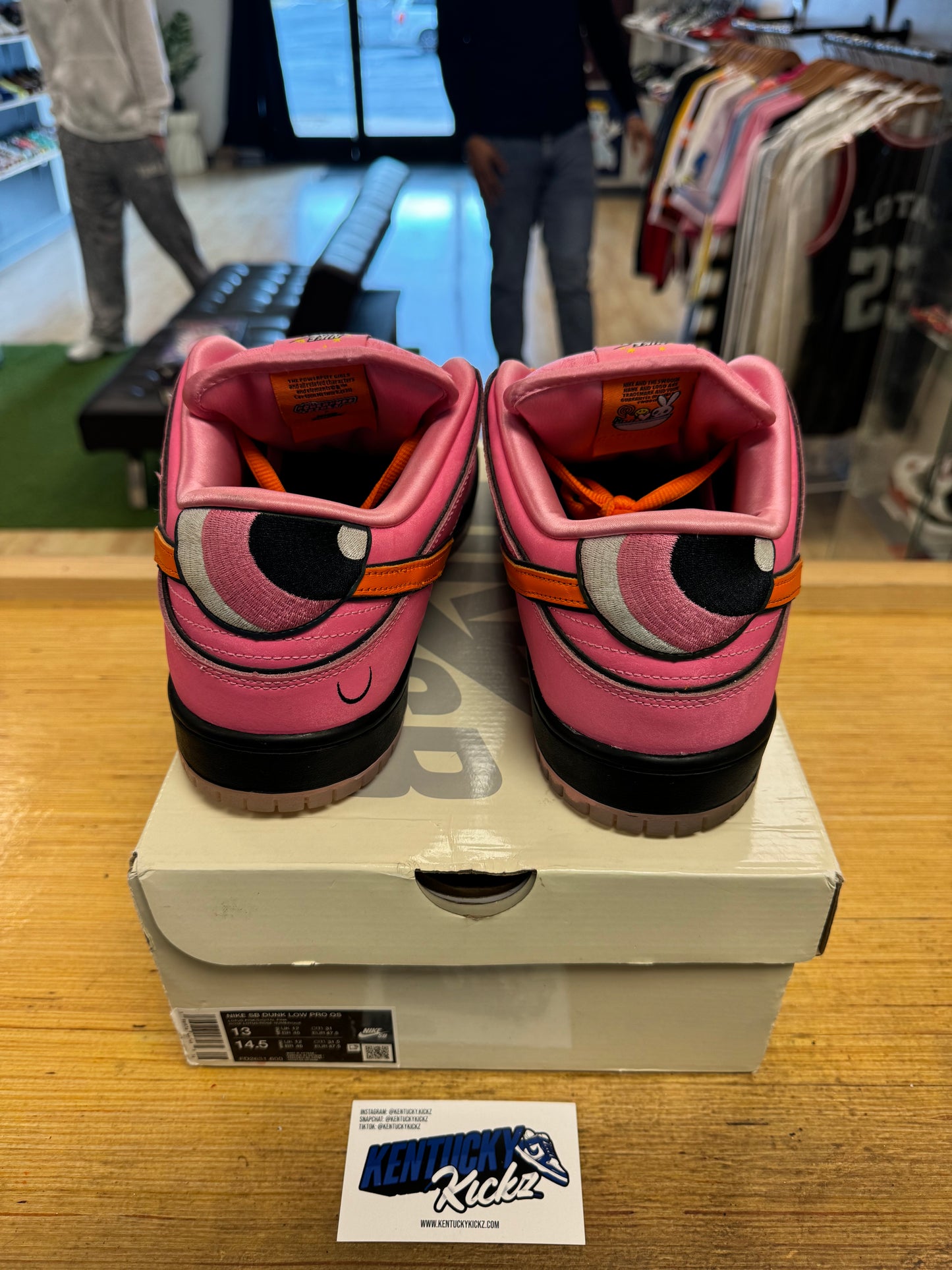 SB Dunk Low “The Powerpuff Girls Bossom” (Sz 13)