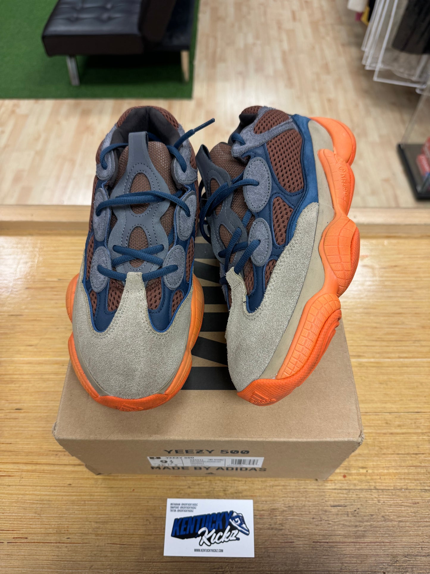 Yeezy 500 “Enflame” (Sz 9.5)