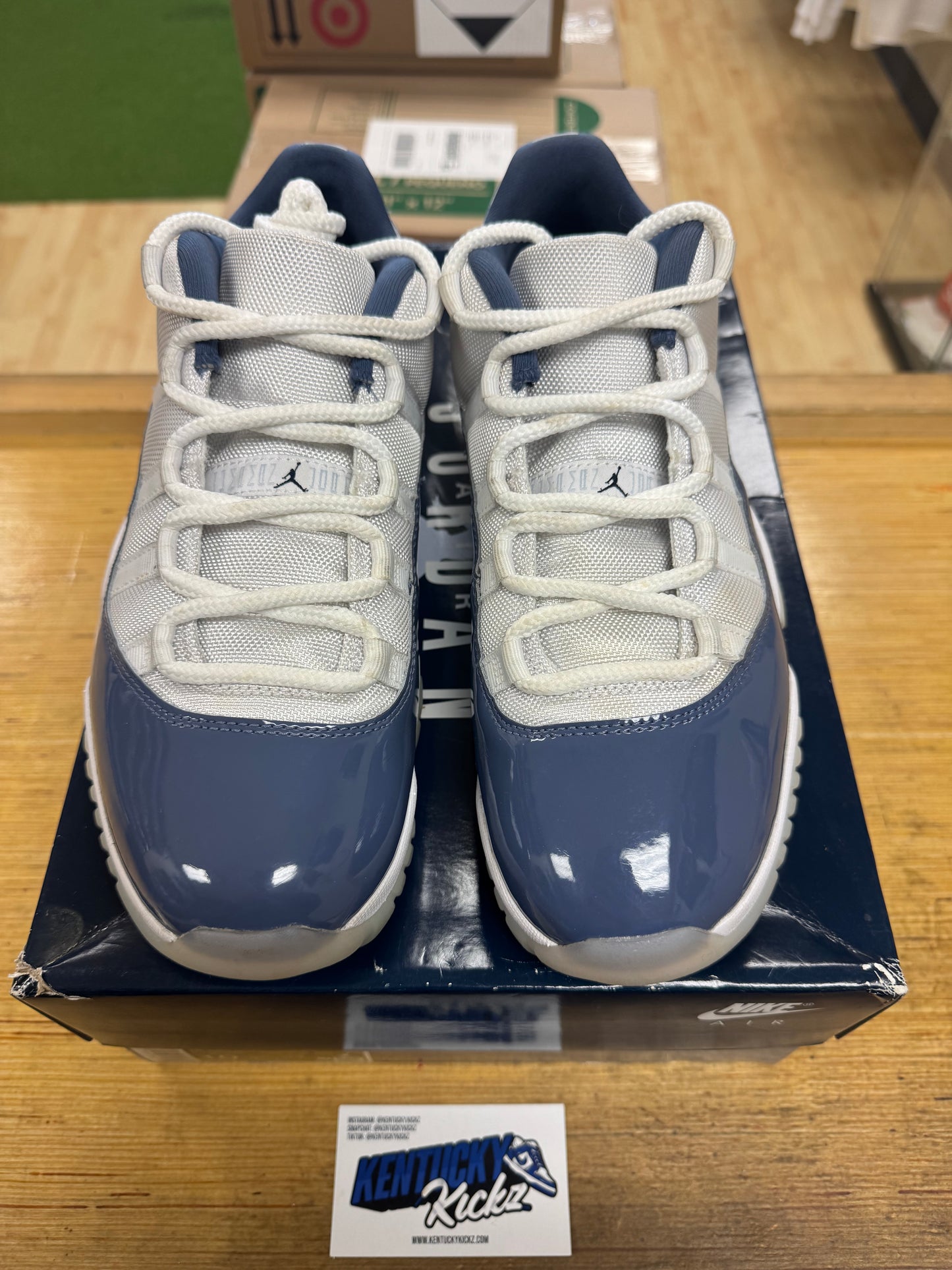 Jordan 11 Retro Low “Diffused Blue” (Sz 10)