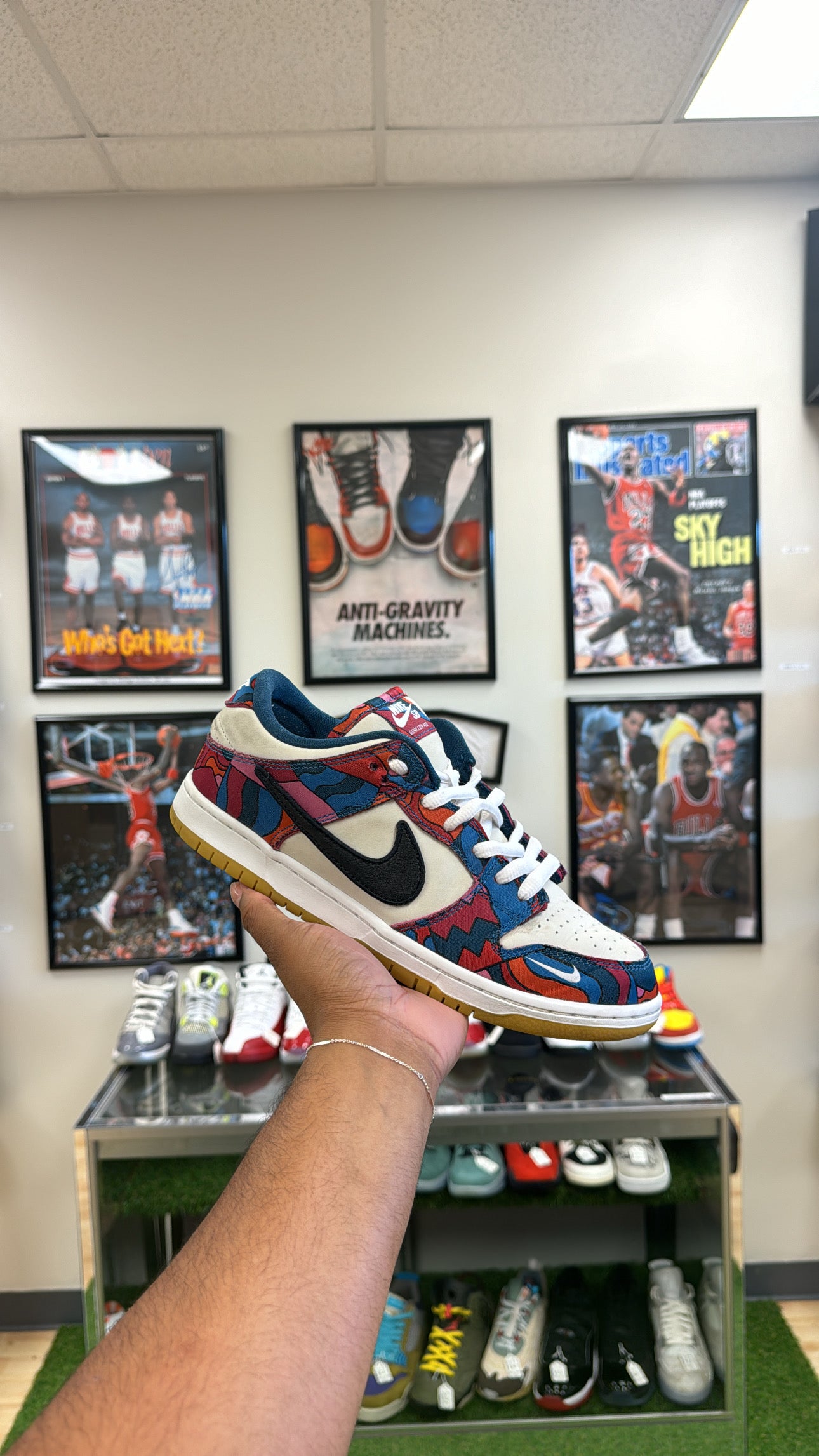 SB Dunk Low Pro “Parra Abstract Art” 2021 (Sz 8.5)