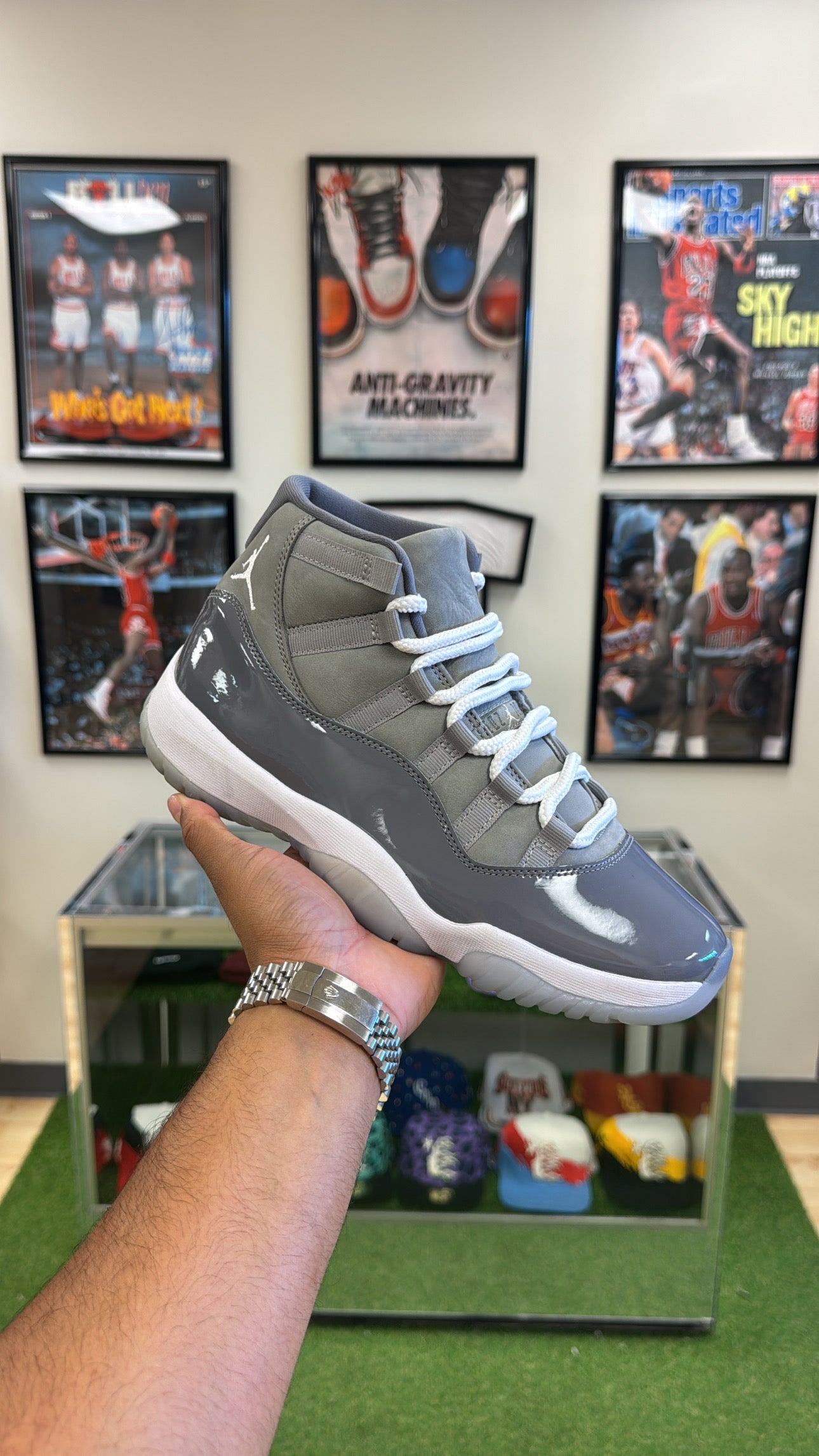 Jordan 11 Retro “Cool Grey” 2021 (Sz 8.5)