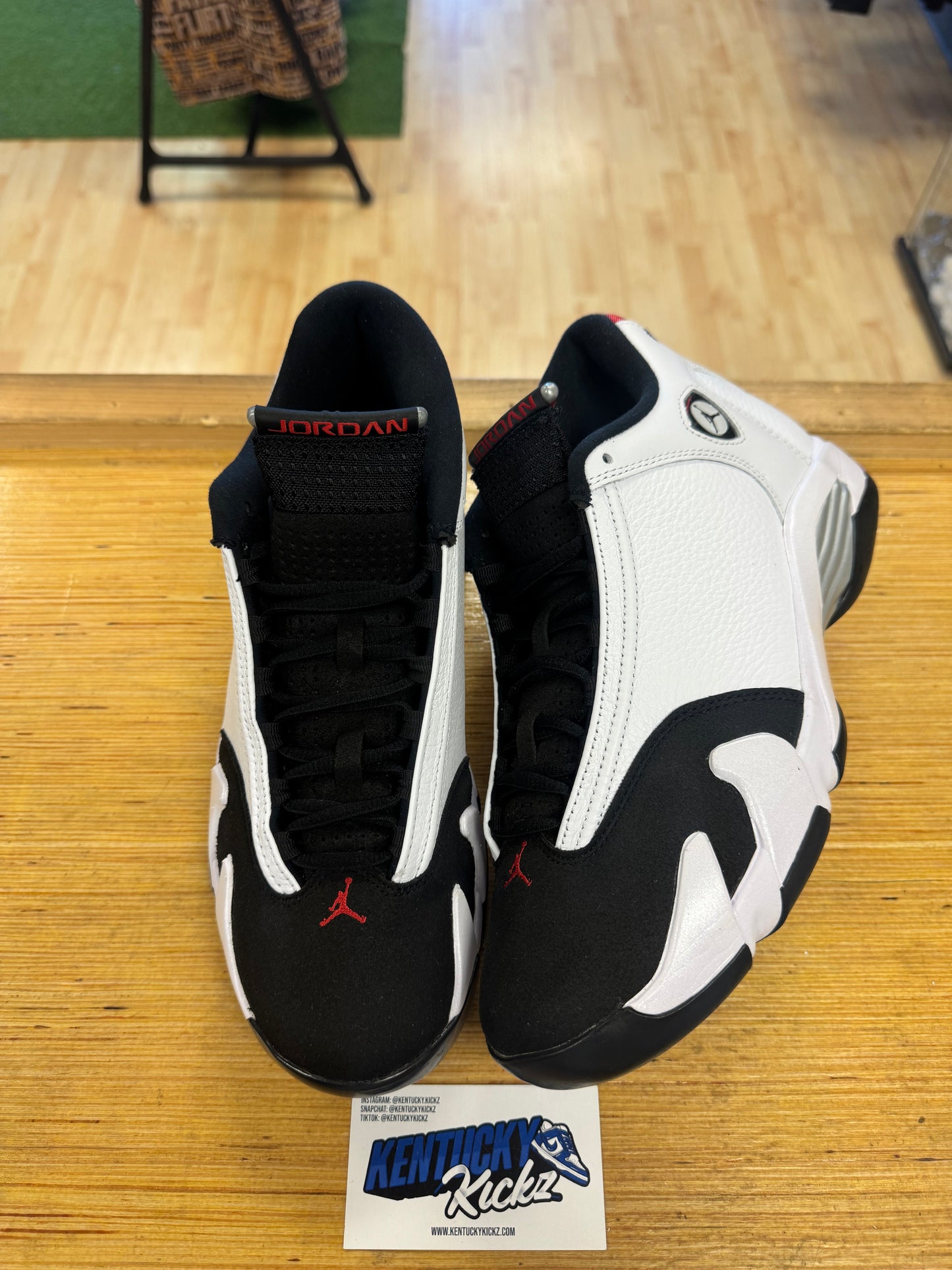 Jordan 14 Retro “Black Toe” 2024 (Sz 9)