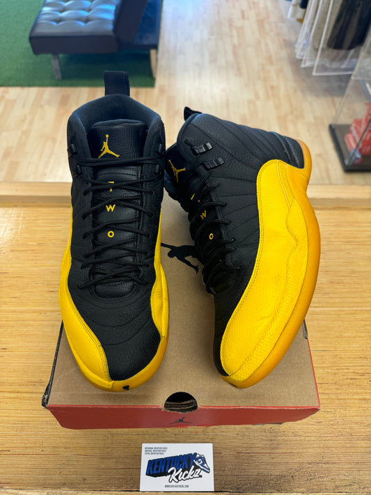 Jordan 12 Retro “Black University Gold” (Sz 12)