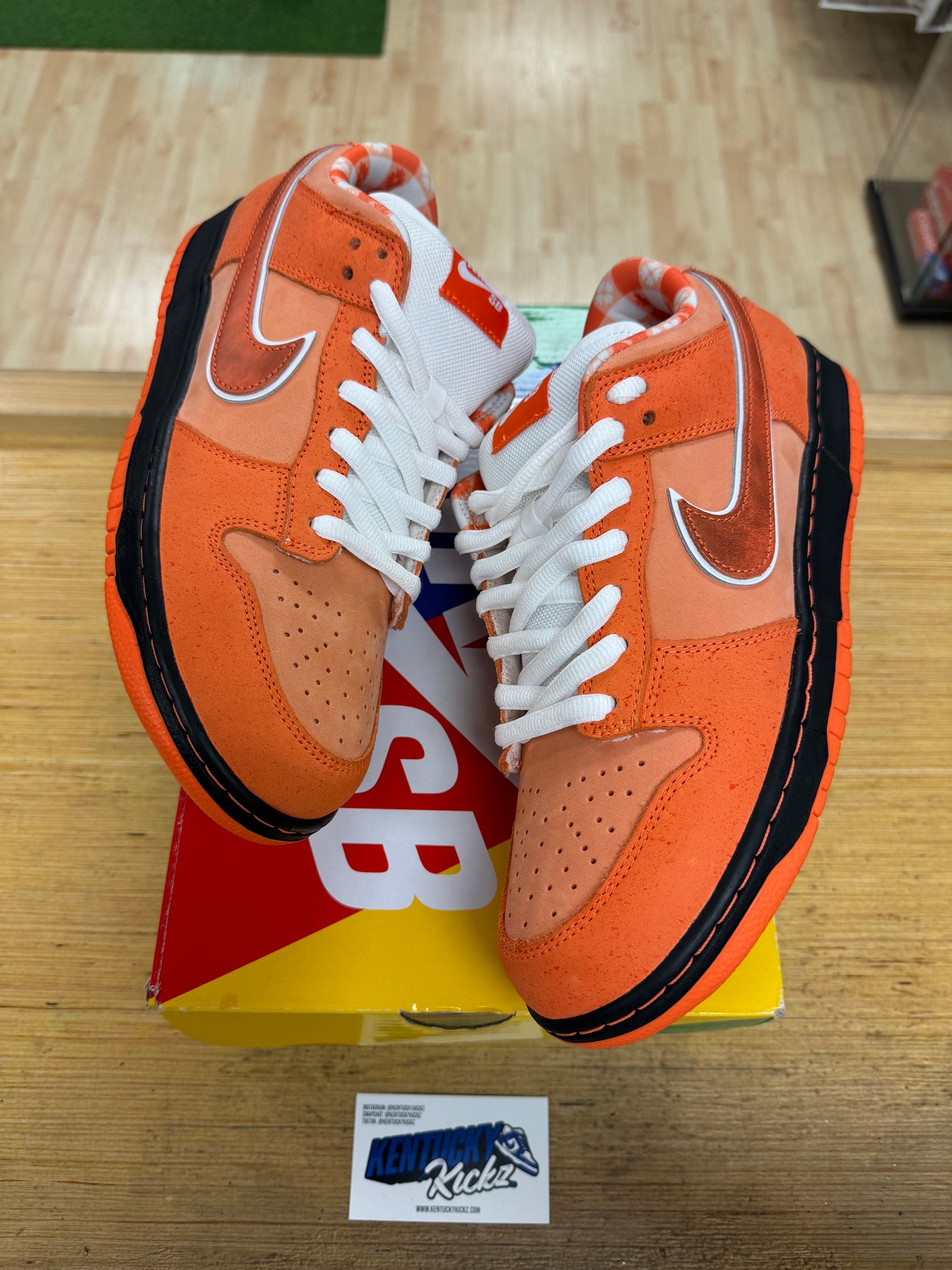 SB Dunk Low “Orange Lobster” (Sz 10) (VNDS)