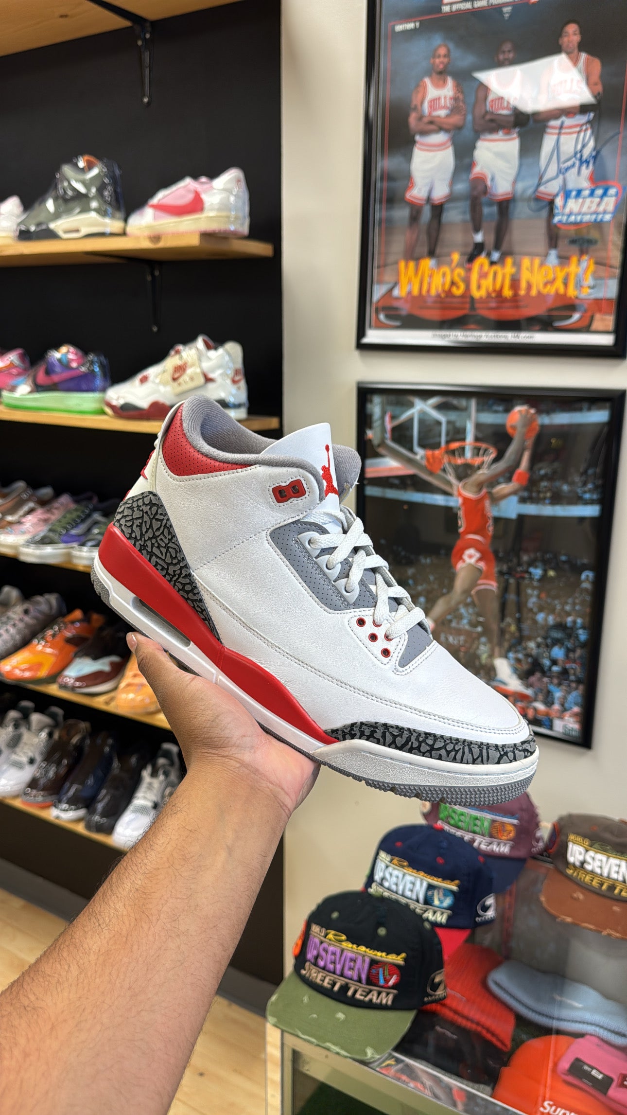 Jordan 3 Retro “Fire Red” 2022 (Sz 12)