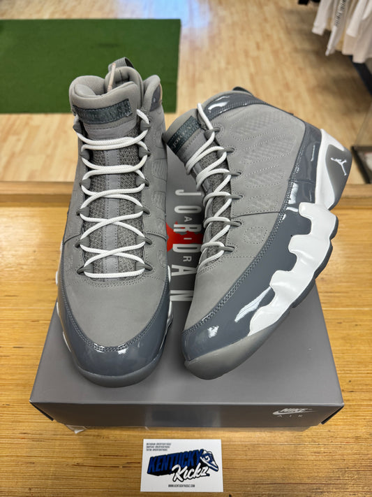 Jordan 9 Retro “Cool Grey” 2025 (Sz 12)