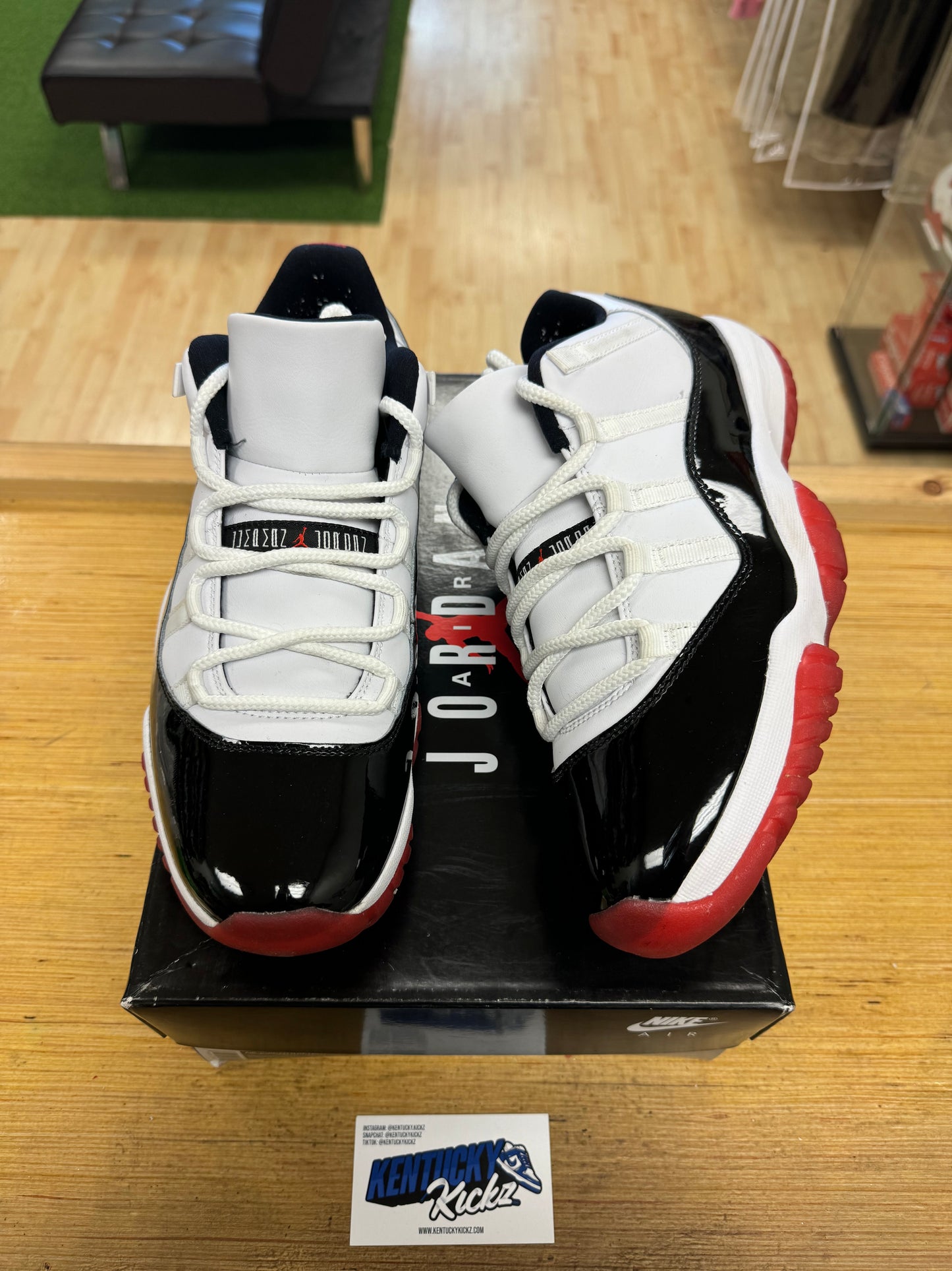 Jordan 11 Low “Concord Bred” (Sz 11)