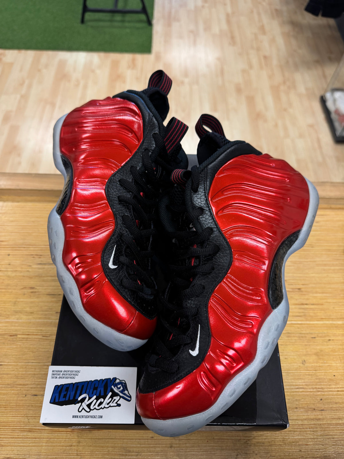Air Foamposite One “Metallic Red” 2023 (Sz 10)